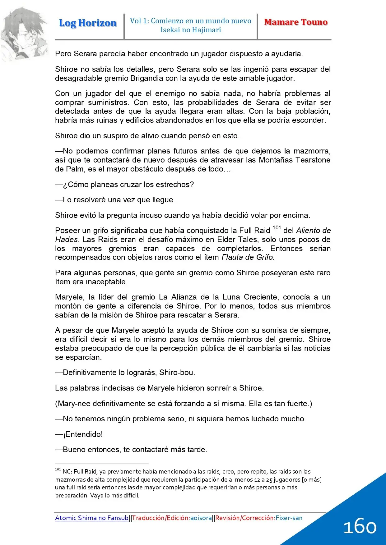 Log Horizon (Novela) - Capítulo 4 - Página 20 - LectorTMOo