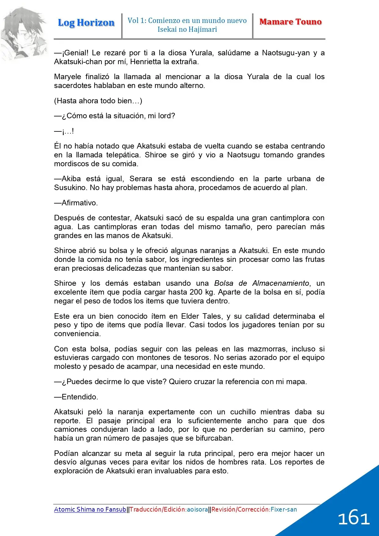 Log Horizon (Novela) - Capítulo 4 - Página 21 - LectorTMOo