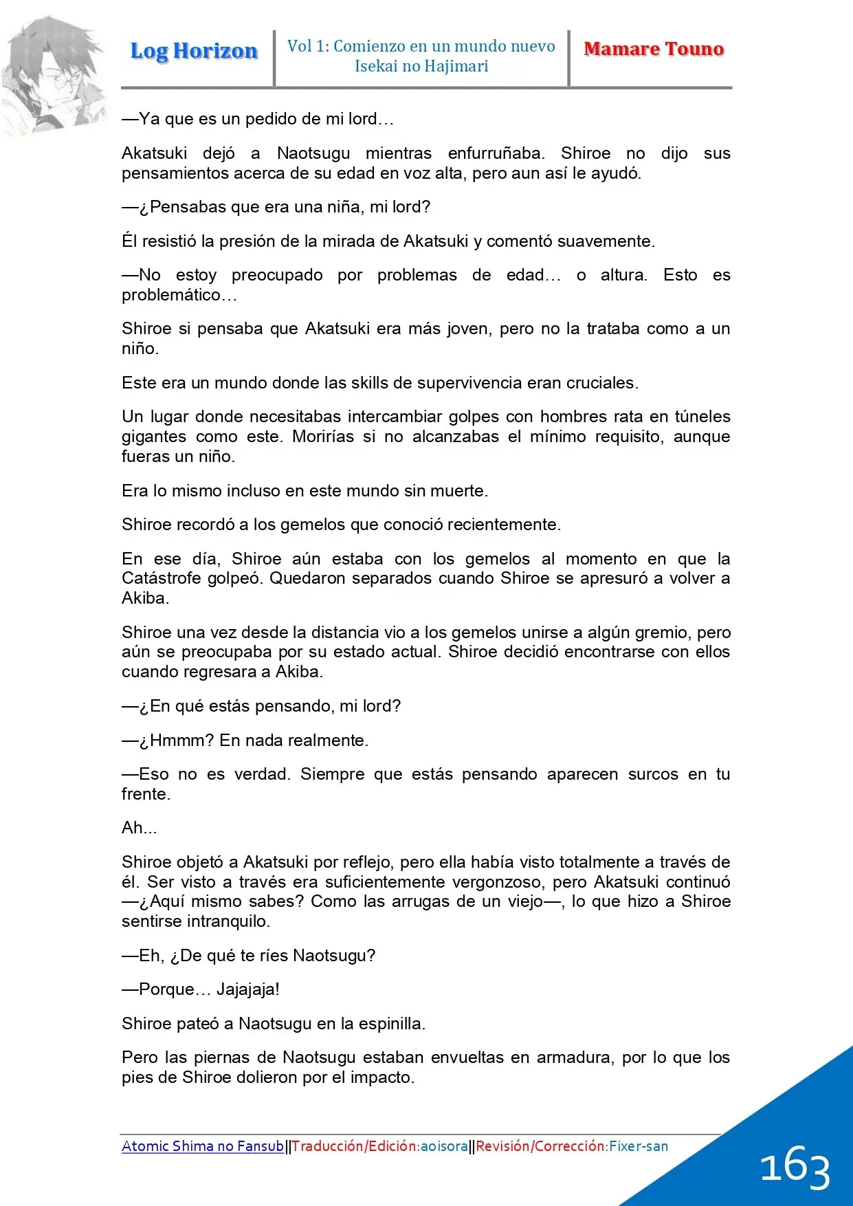 Log Horizon (Novela) - Capítulo 4 - Página 23 - LectorTMOo