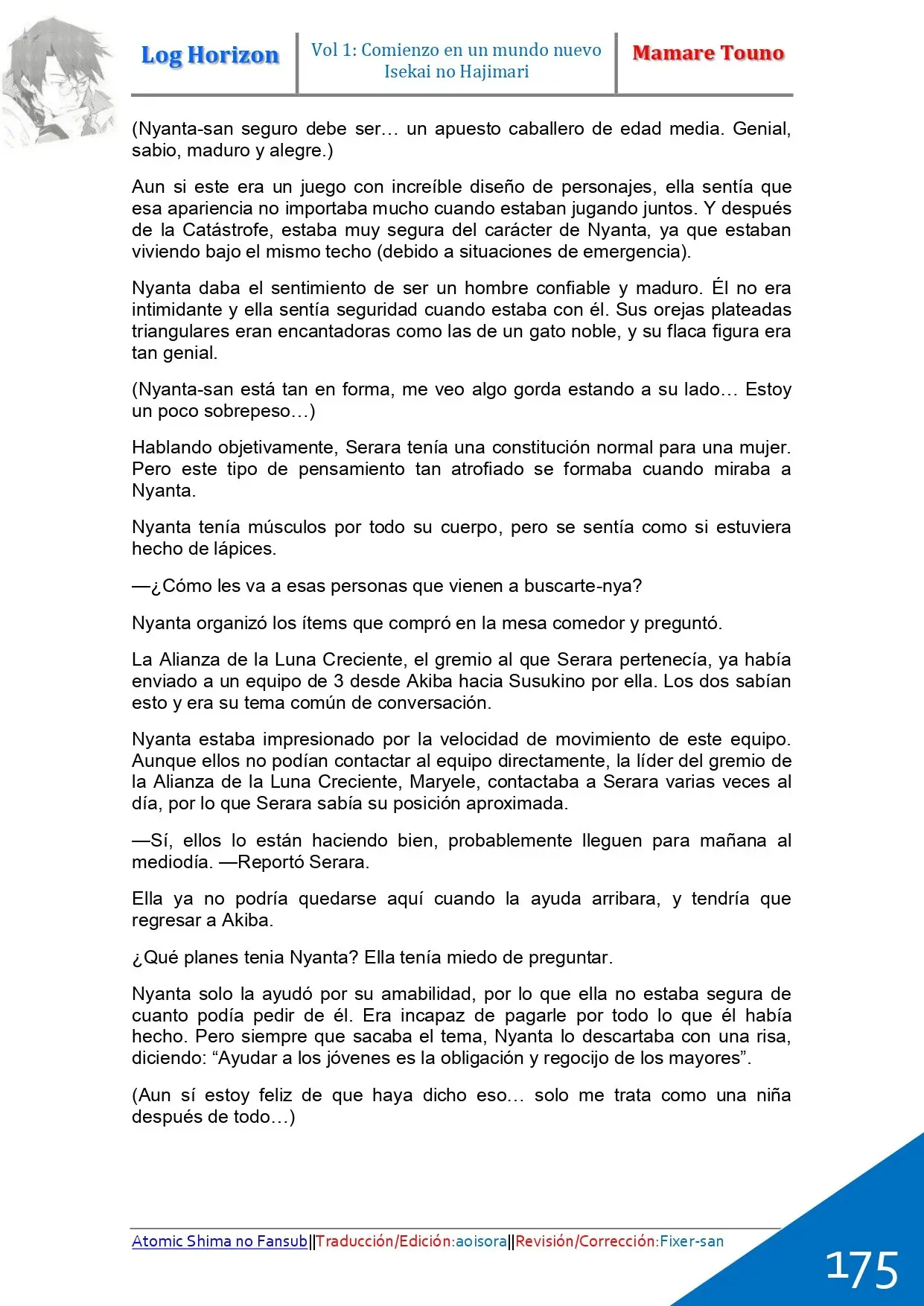 Log Horizon (Novela) - Capítulo 5 - Página 9 - LectorTMOo