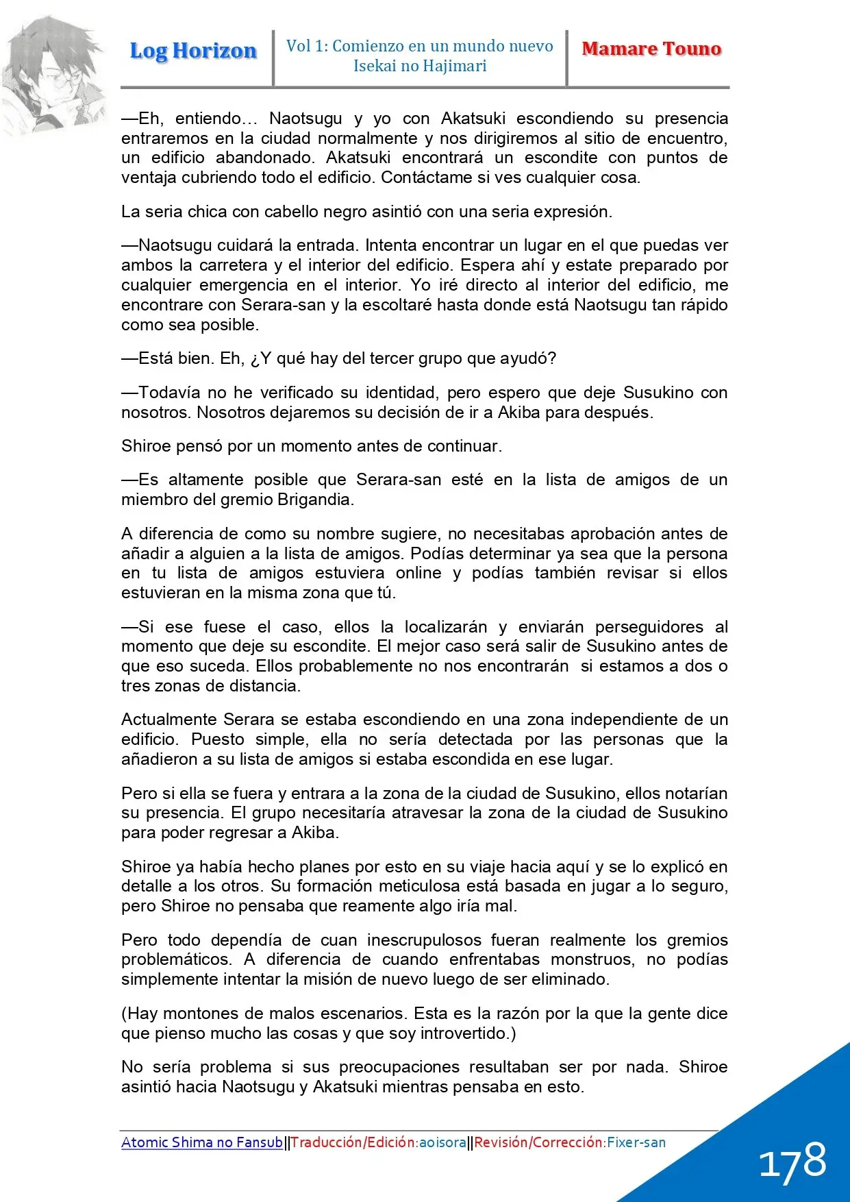 Log Horizon (Novela) - Capítulo 5 - Página 12 - LectorTMOo