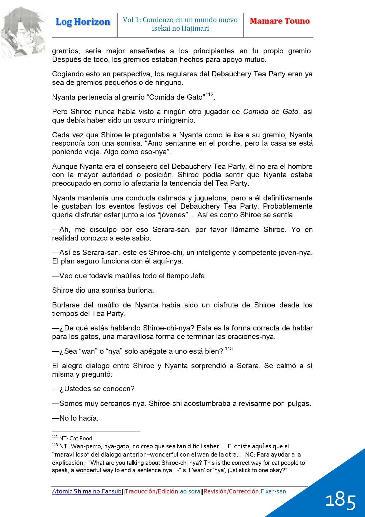 Log Horizon (Novela) - Capítulo 5 - Página 17 - LectorTMOo