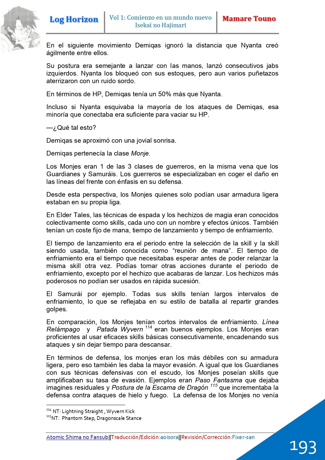 Log Horizon (Novela) - Capítulo 5 - Página 25 - LectorTMOo