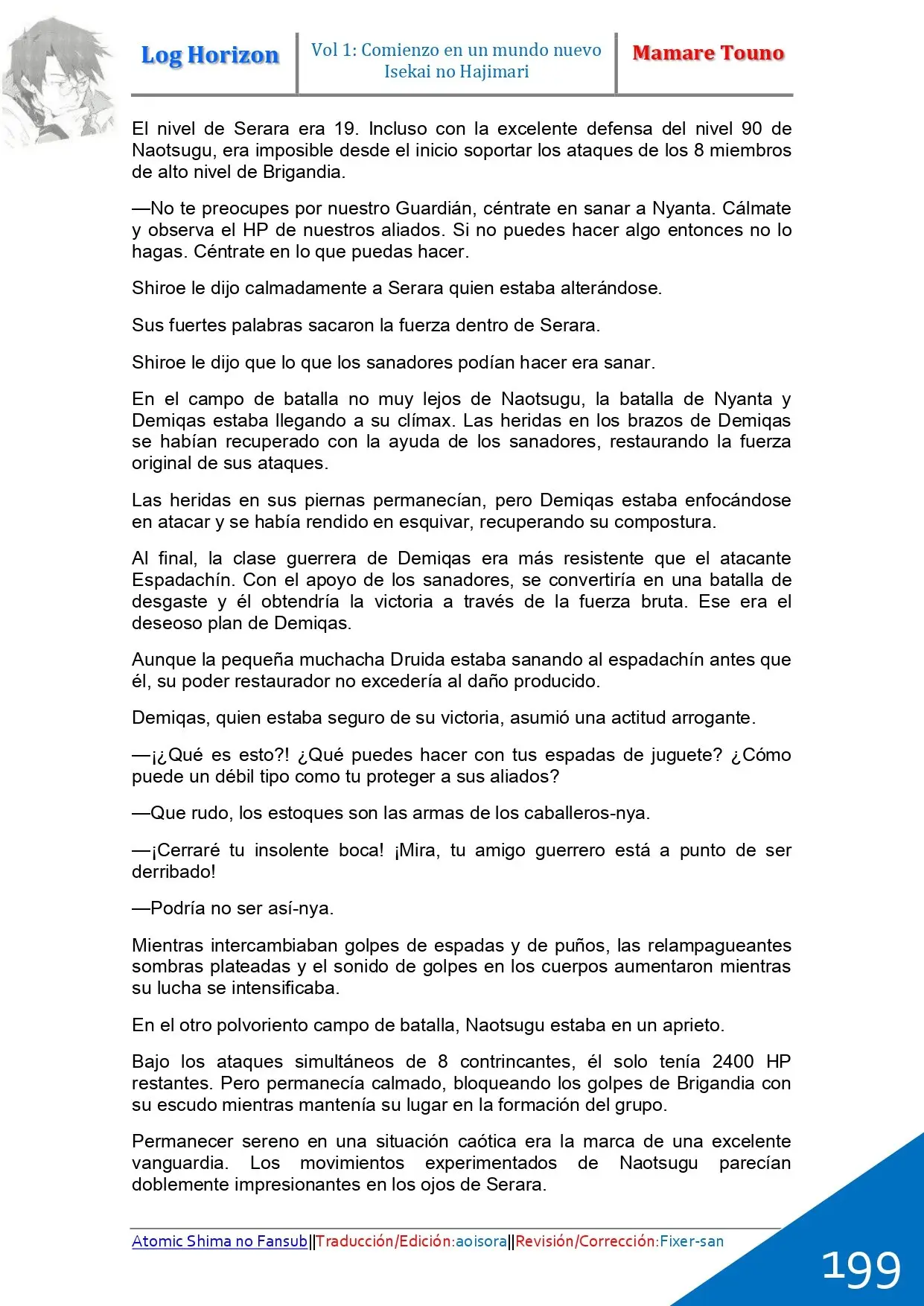 Log Horizon (Novela) - Capítulo 5 - Página 31 - LectorTMOo