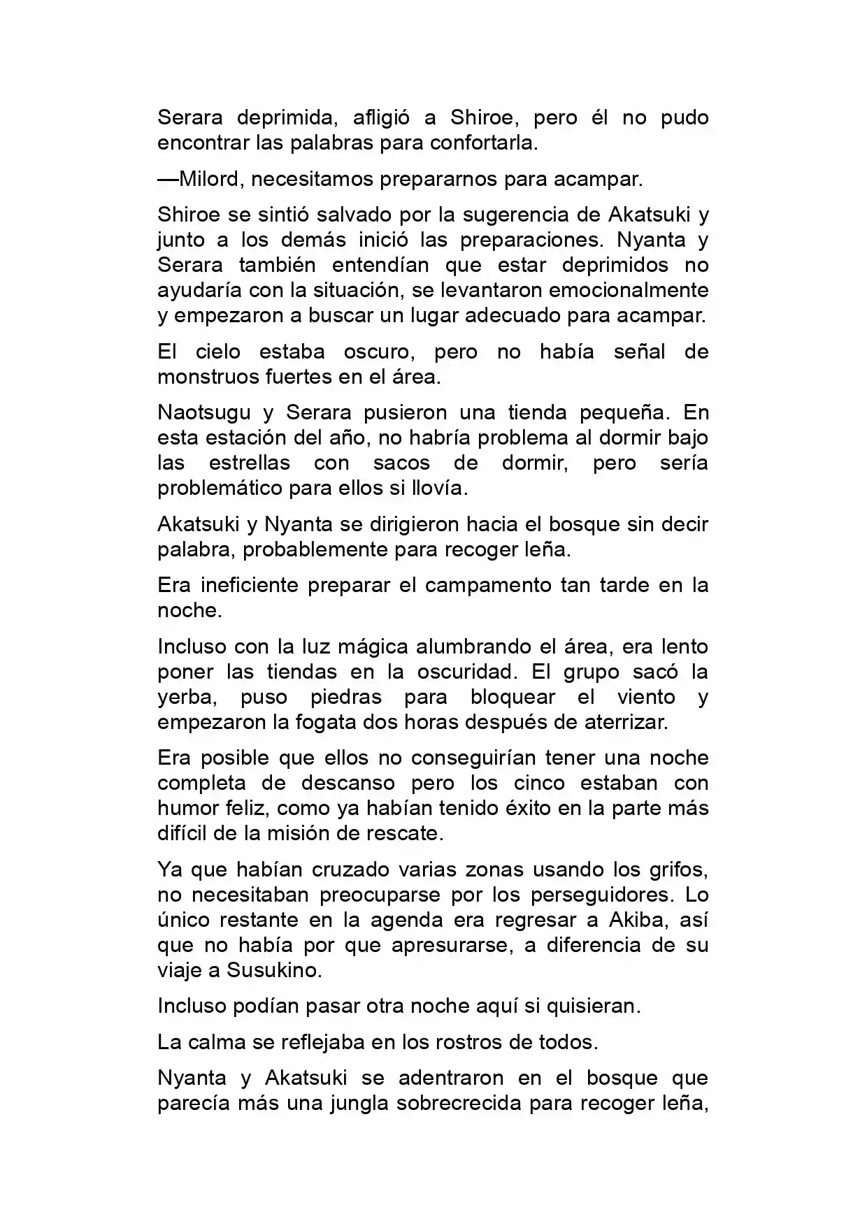 Log Horizon (Novela) - Capítulo 6 - Página 5 - LectorTMOo