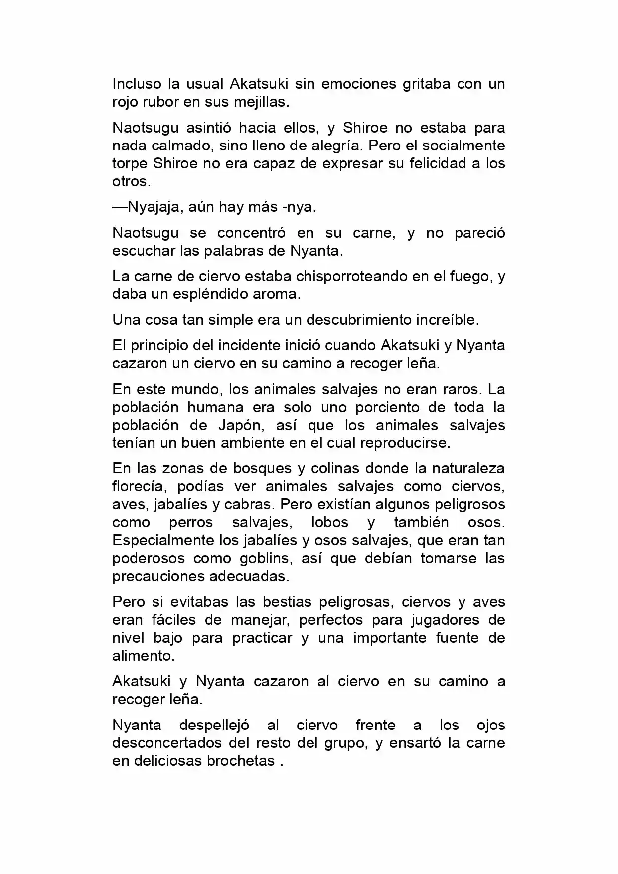 Log Horizon (Novela) - Capítulo 6 - Página 7 - LectorTMOo