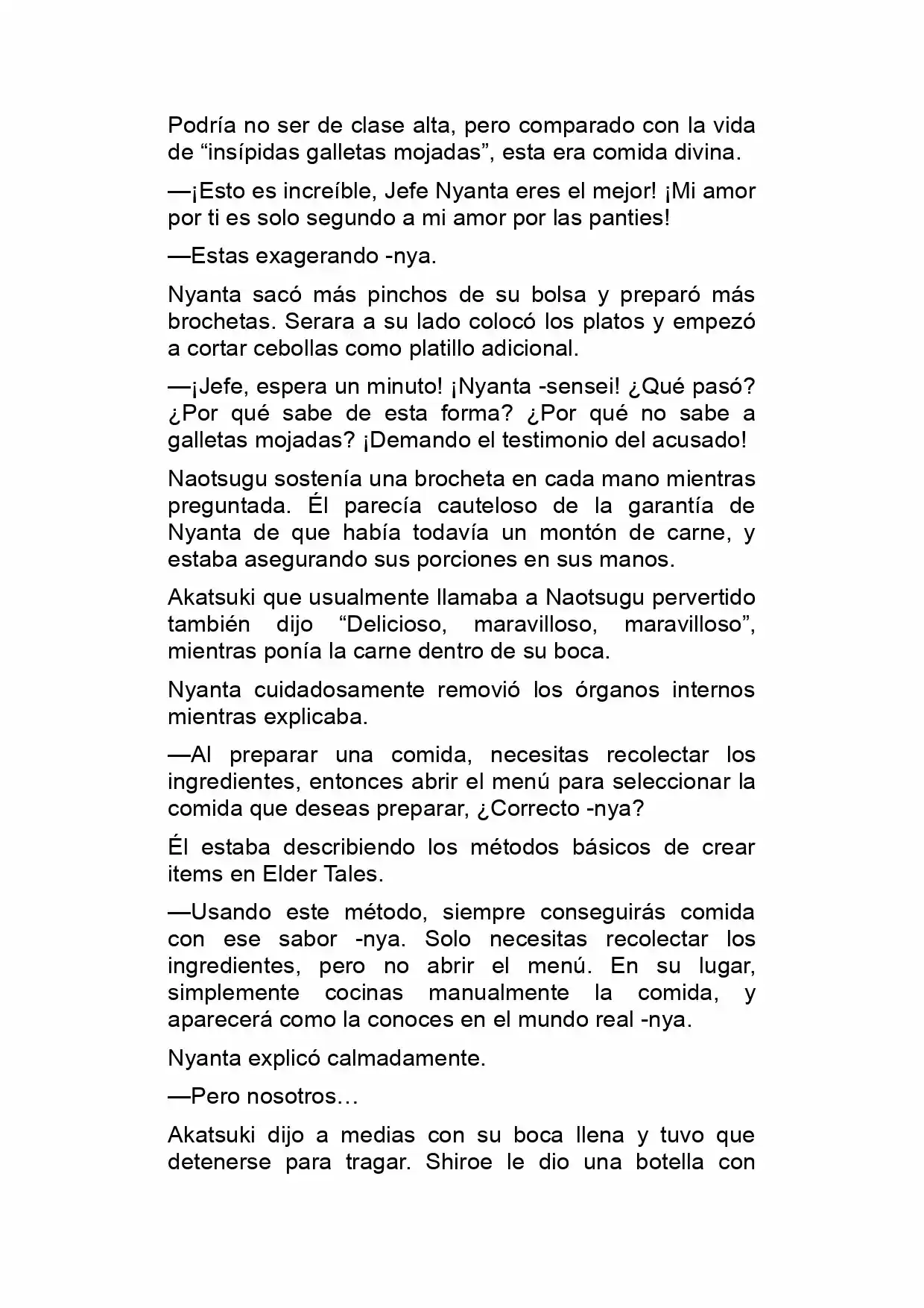 Log Horizon (Novela) - Capítulo 6 - Página 9 - LectorTMOo