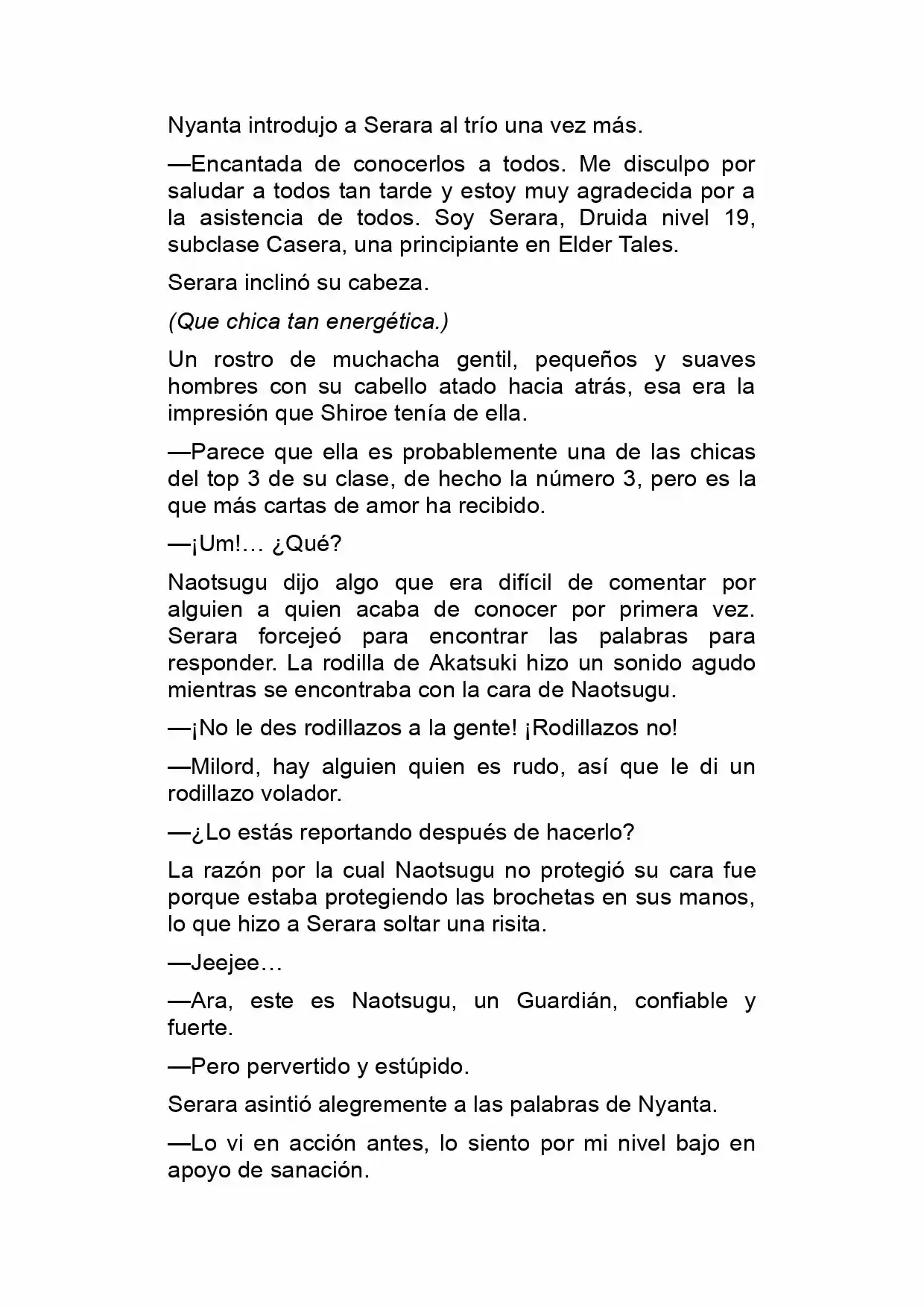 Log Horizon (Novela) - Capítulo 6 - Página 11 - LectorTMOo