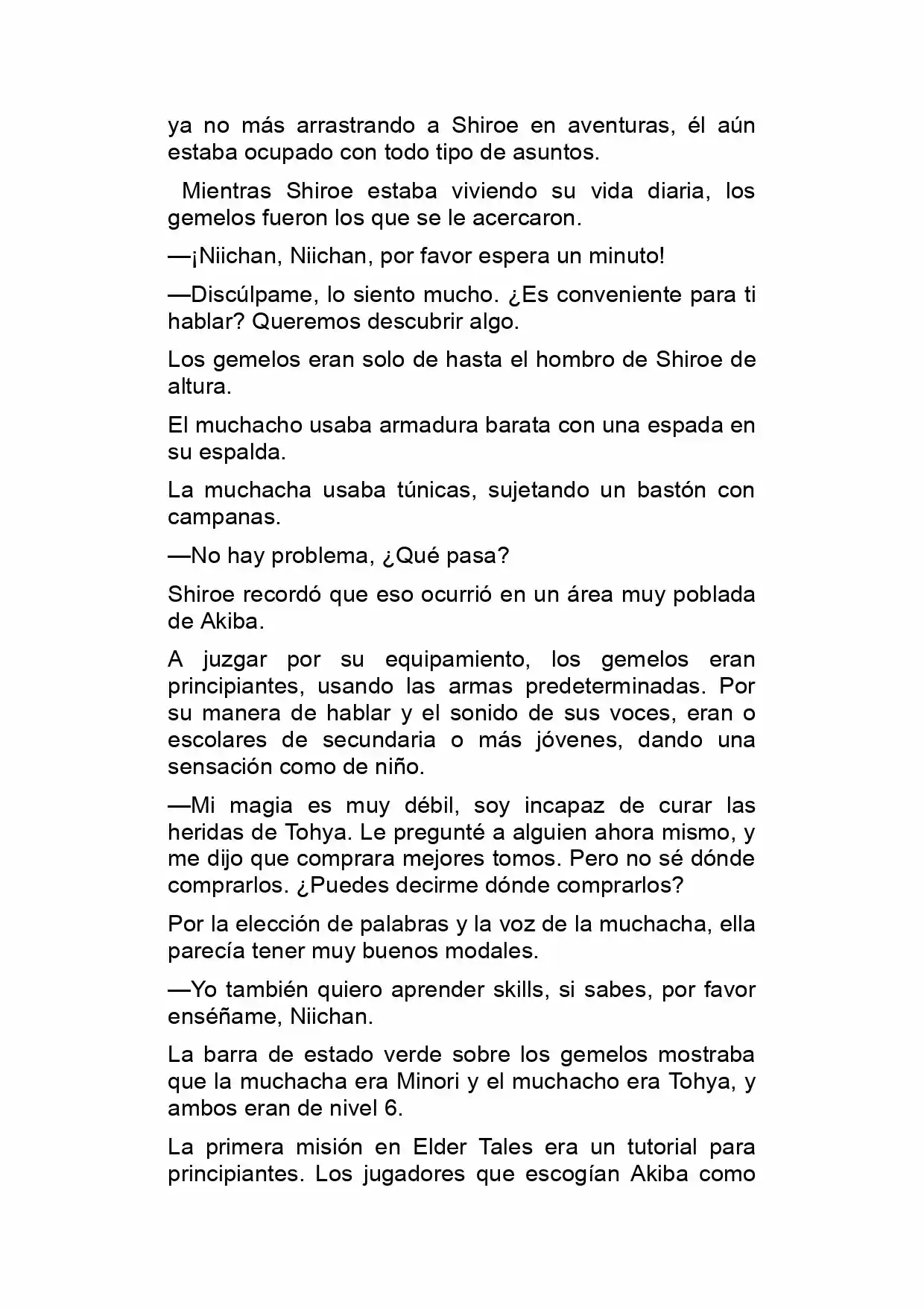 Log Horizon (Novela) - Capítulo 6 - Página 13 - LectorTMOo
