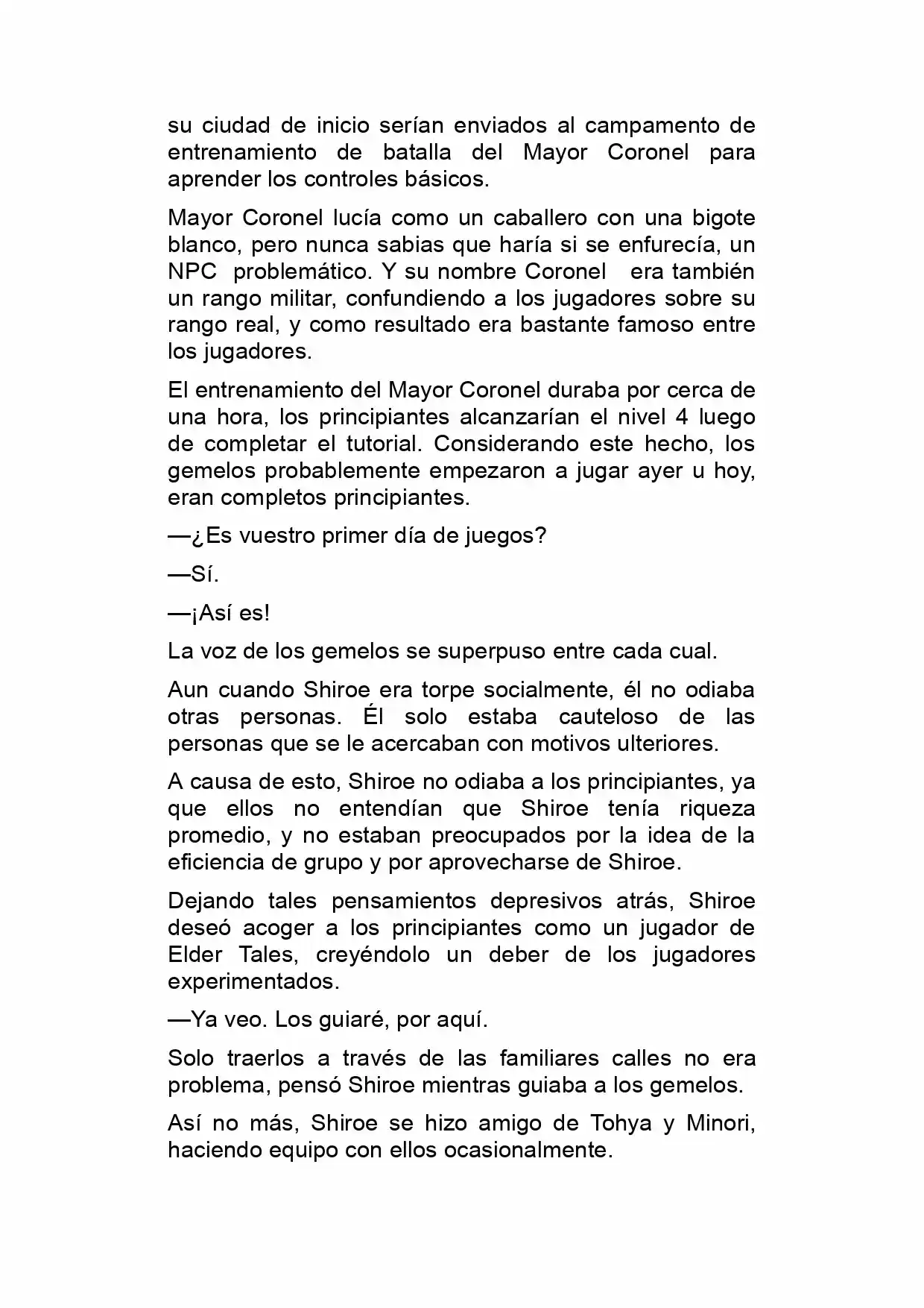Log Horizon (Novela) - Capítulo 6 - Página 14 - LectorTMOo