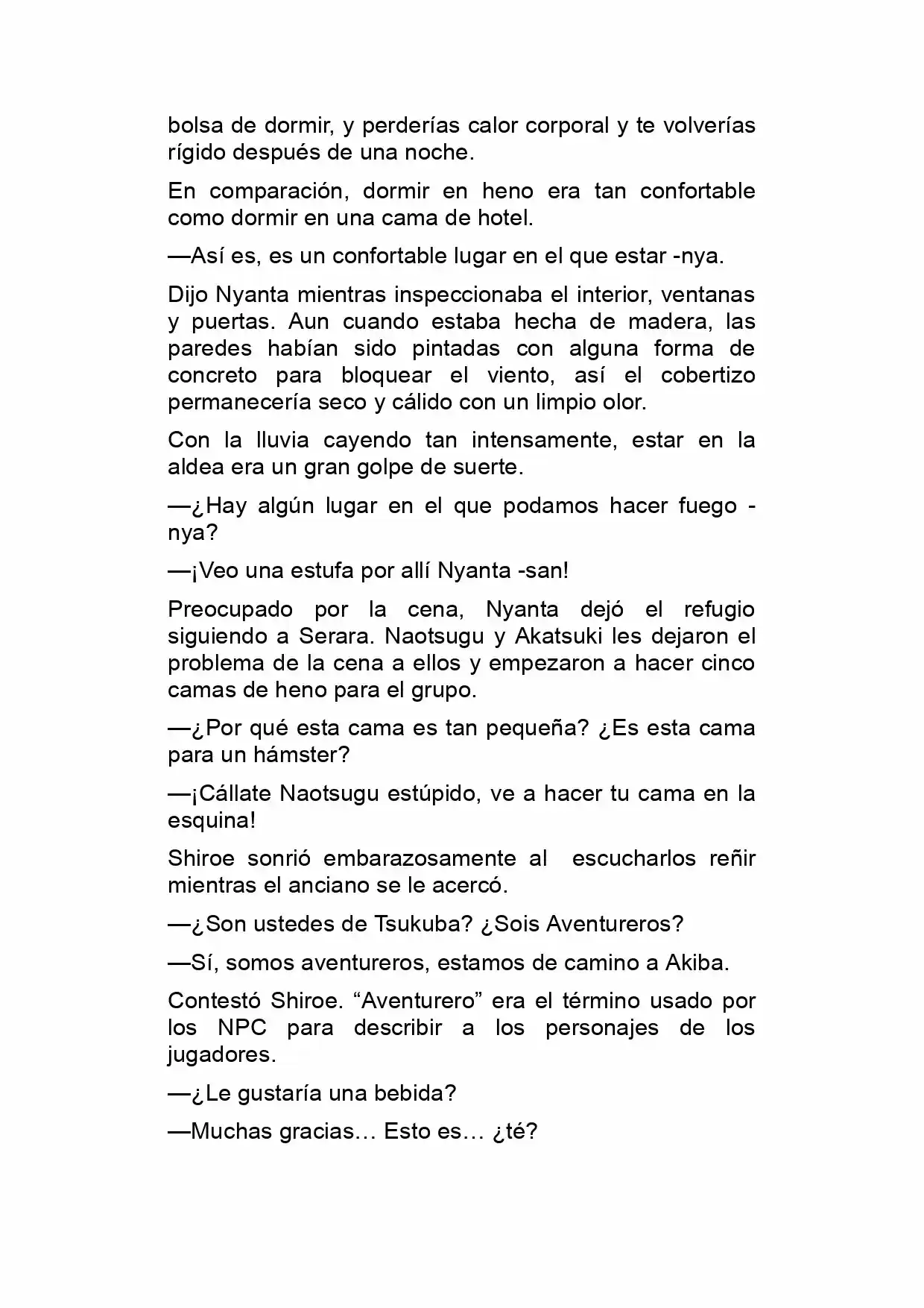 Log Horizon (Novela) - Capítulo 6 - Página 28 - LectorTMOo
