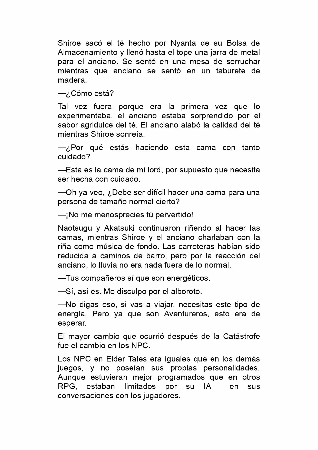 Log Horizon (Novela) - Capítulo 6 - Página 29 - LectorTMOo