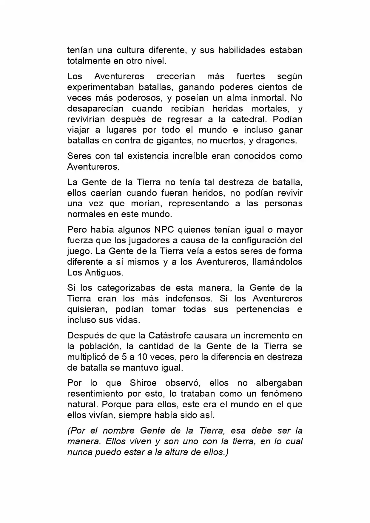 Log Horizon (Novela) - Capítulo 6 - Página 31 - LectorTMOo