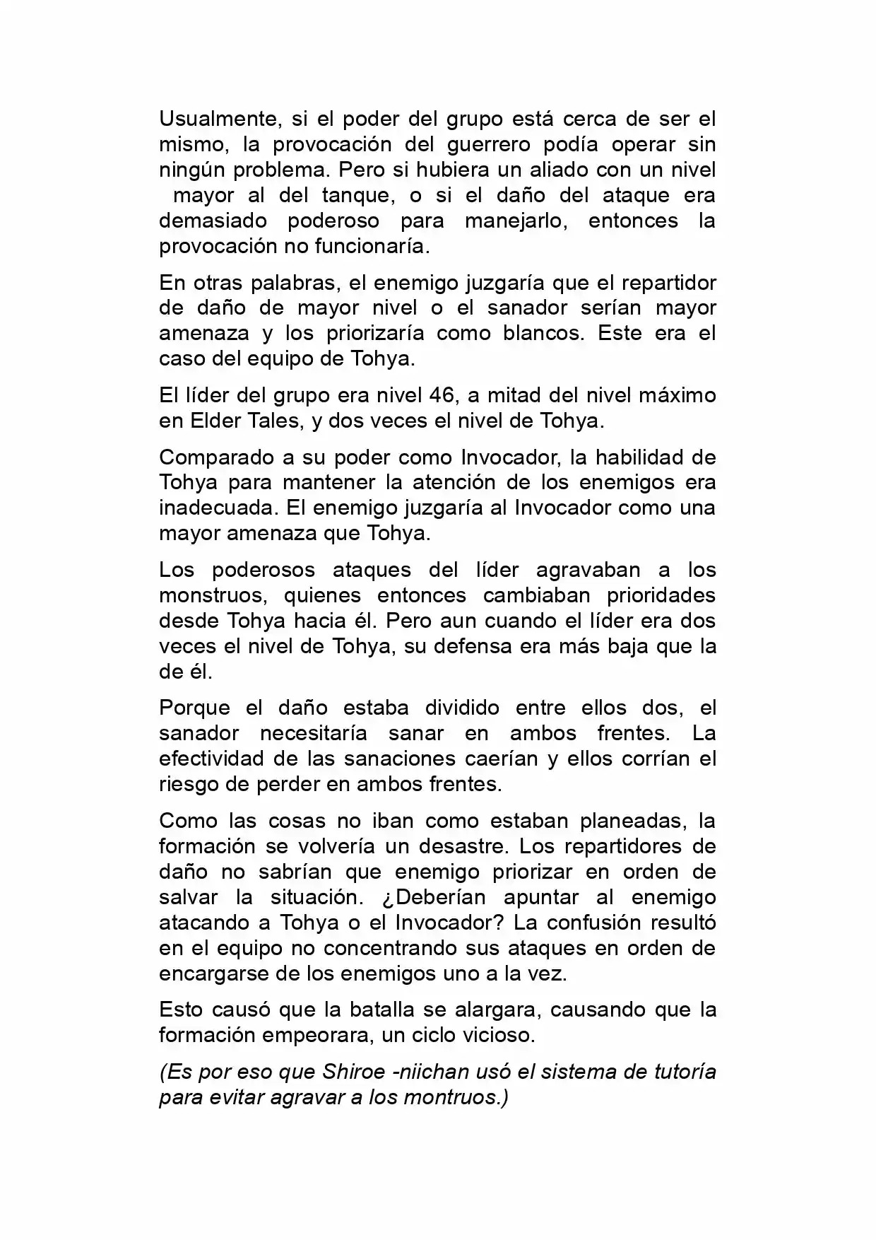 Log Horizon (Novela) - Capítulo 6 - Página 33 - LectorTMOo