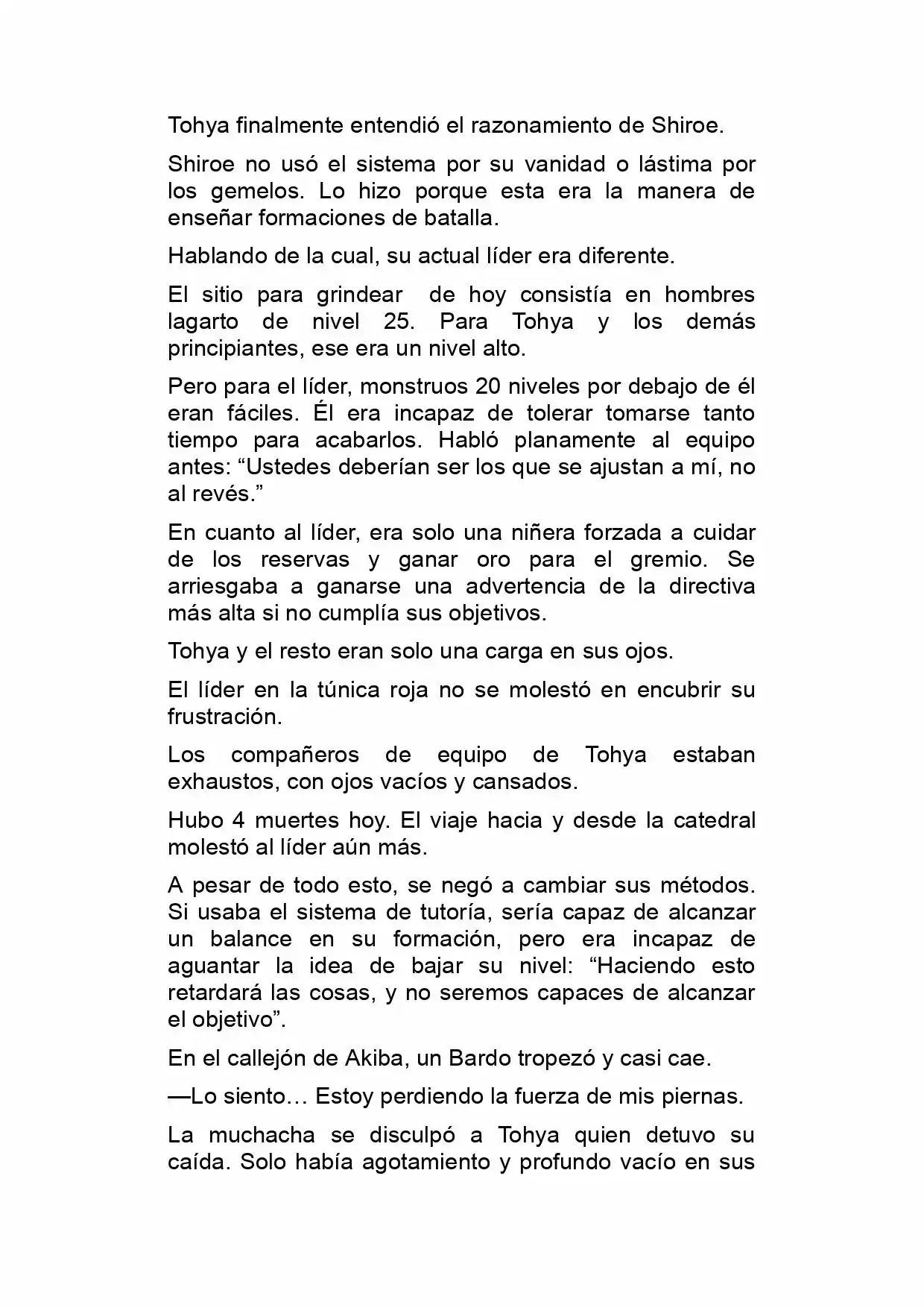 Log Horizon (Novela) - Capítulo 6 - Página 34 - LectorTMOo