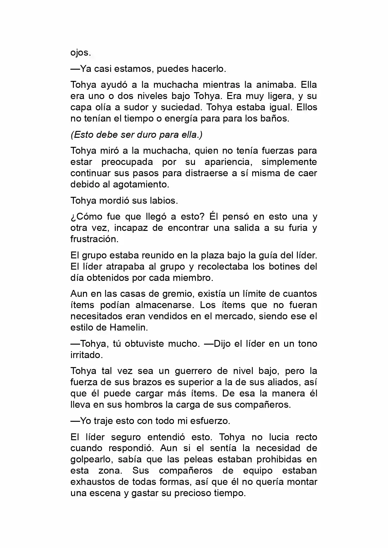 Log Horizon (Novela) - Capítulo 6 - Página 35 - LectorTMOo