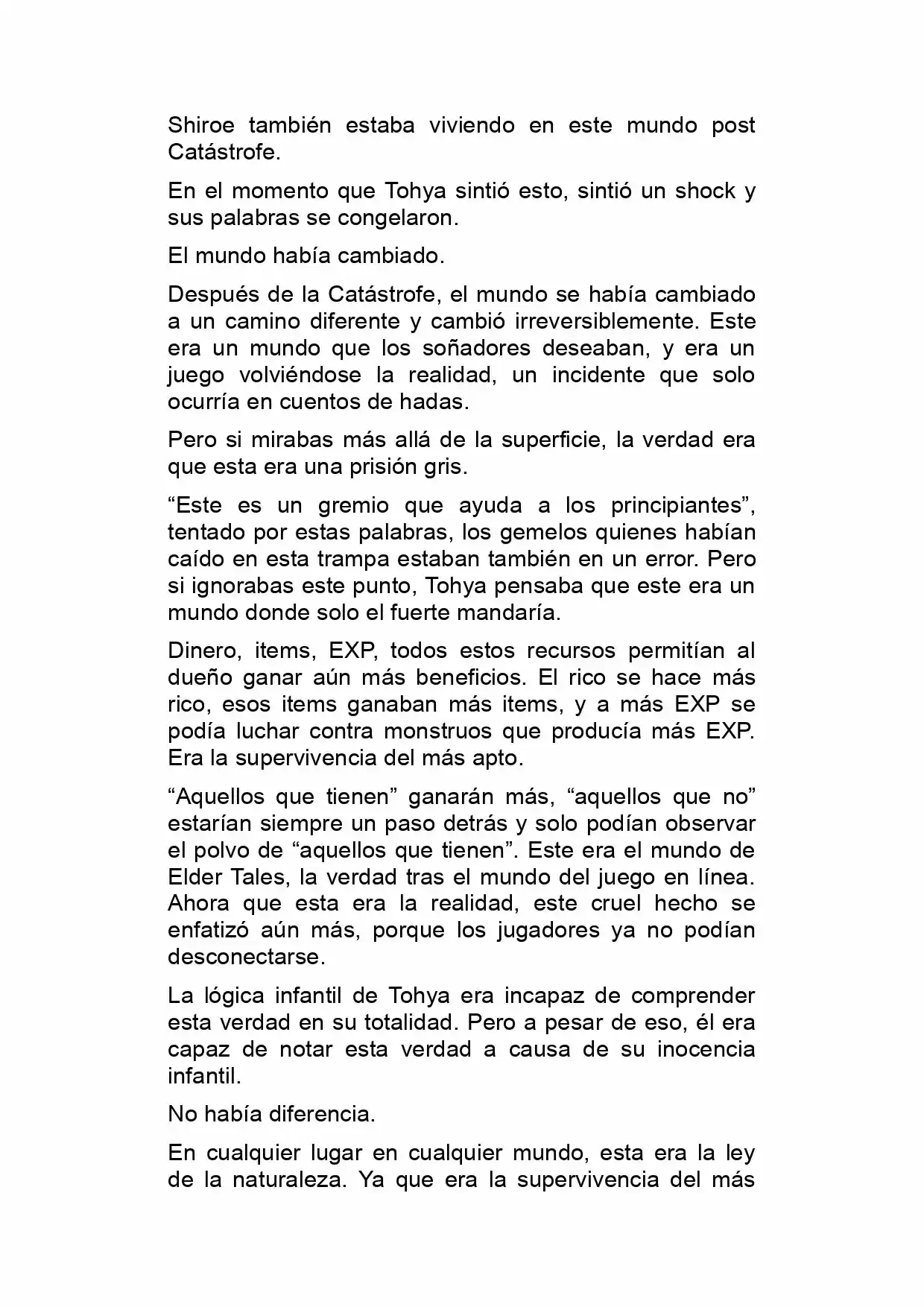 Log Horizon (Novela) - Capítulo 6 - Página 38 - LectorTMOo