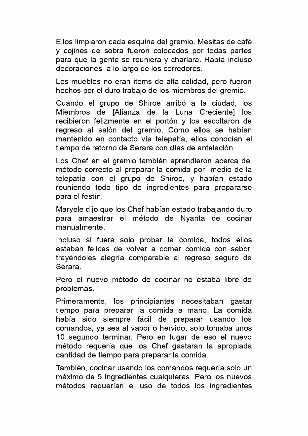 Log Horizon (Novela) - Capítulo 7 - Página 4 - LectorTMOo