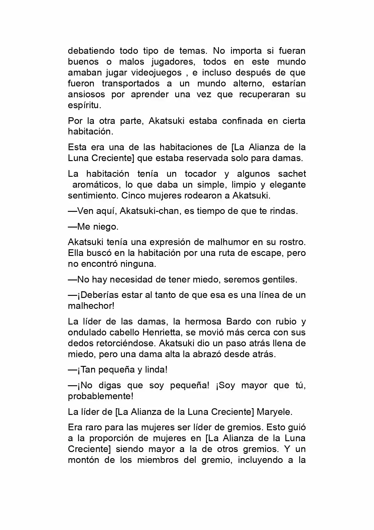 Log Horizon (Novela) - Capítulo 7 - Página 10 - LectorTMOo