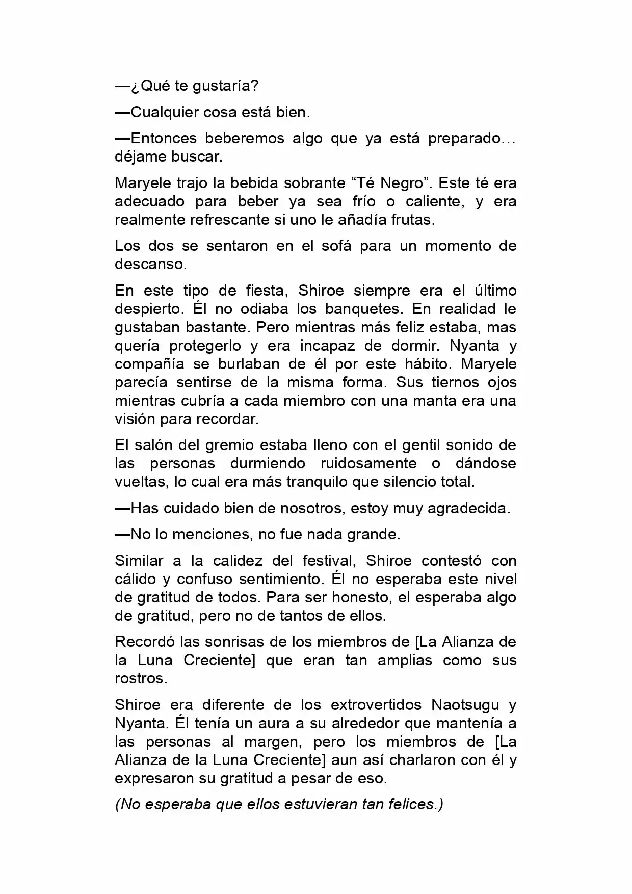 Log Horizon (Novela) - Capítulo 7 - Página 14 - LectorTMOo