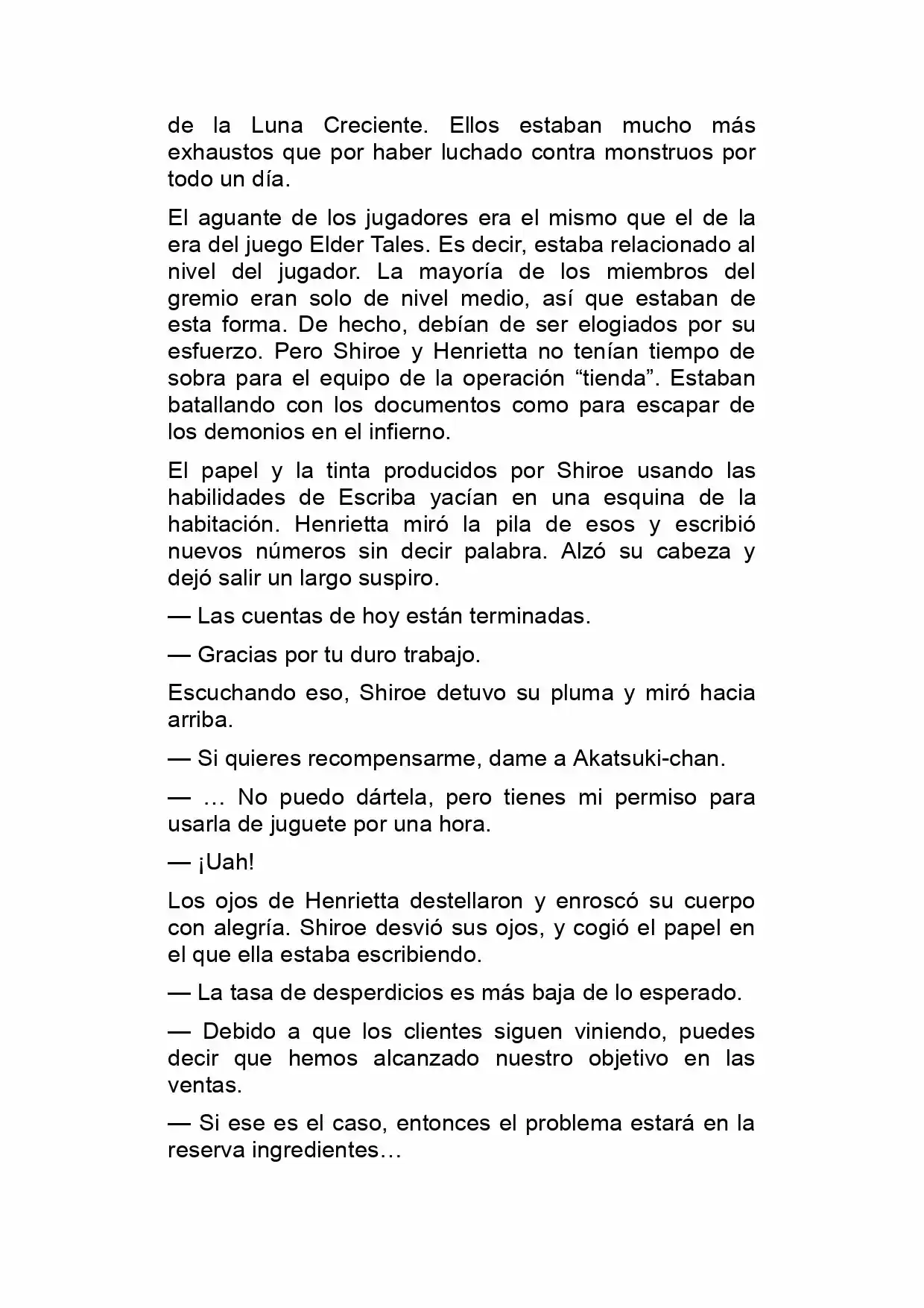 Log Horizon (Novela) - Capítulo 8 - Página 11 - LectorTMOo