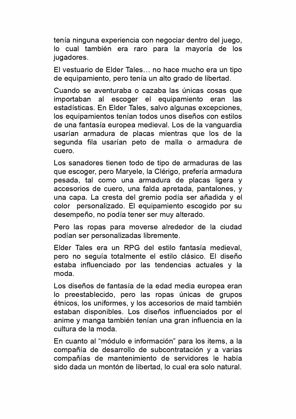 Log Horizon (Novela) - Capítulo 8 - Página 18 - LectorTMOo