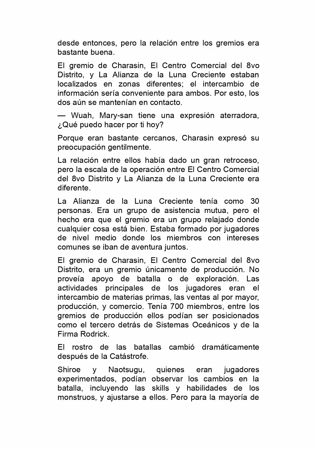 Log Horizon (Novela) - Capítulo 8 - Página 21 - LectorTMOo