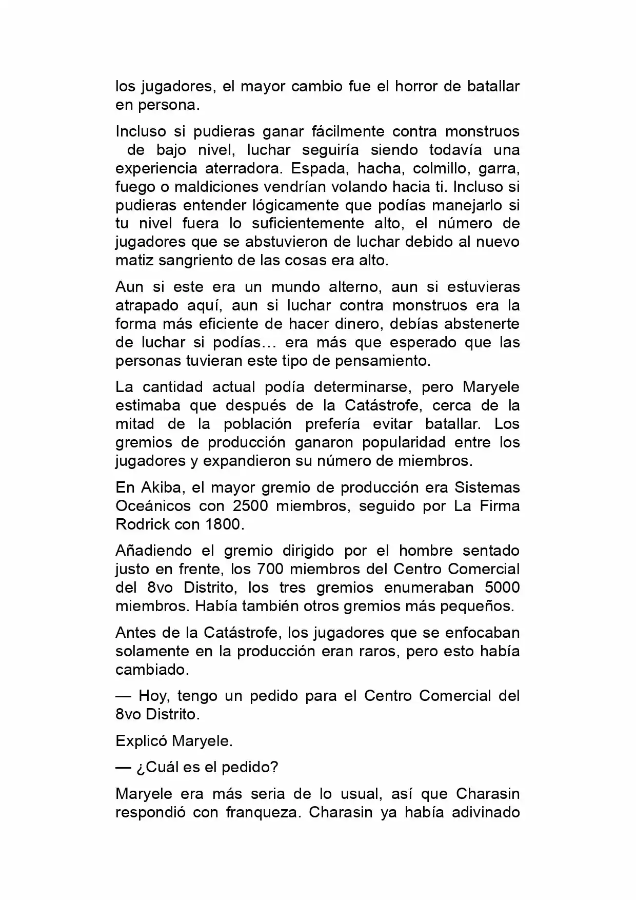 Log Horizon (Novela) - Capítulo 8 - Página 22 - LectorTMOo
