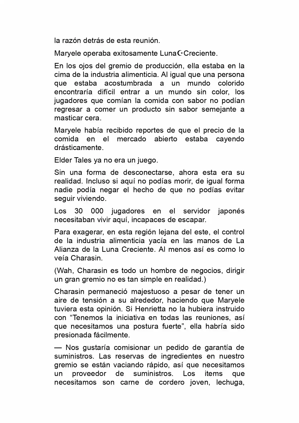 Log Horizon (Novela) - Capítulo 8 - Página 23 - LectorTMOo