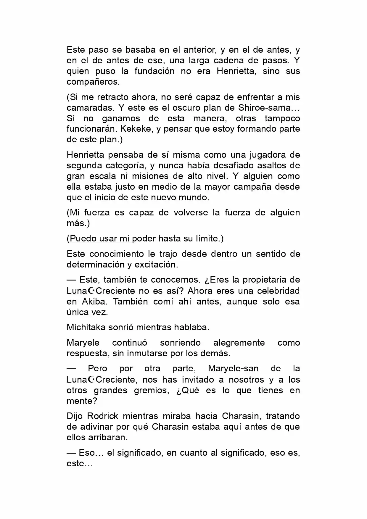 Log Horizon (Novela) - Capítulo 8 - Página 30 - LectorTMOo