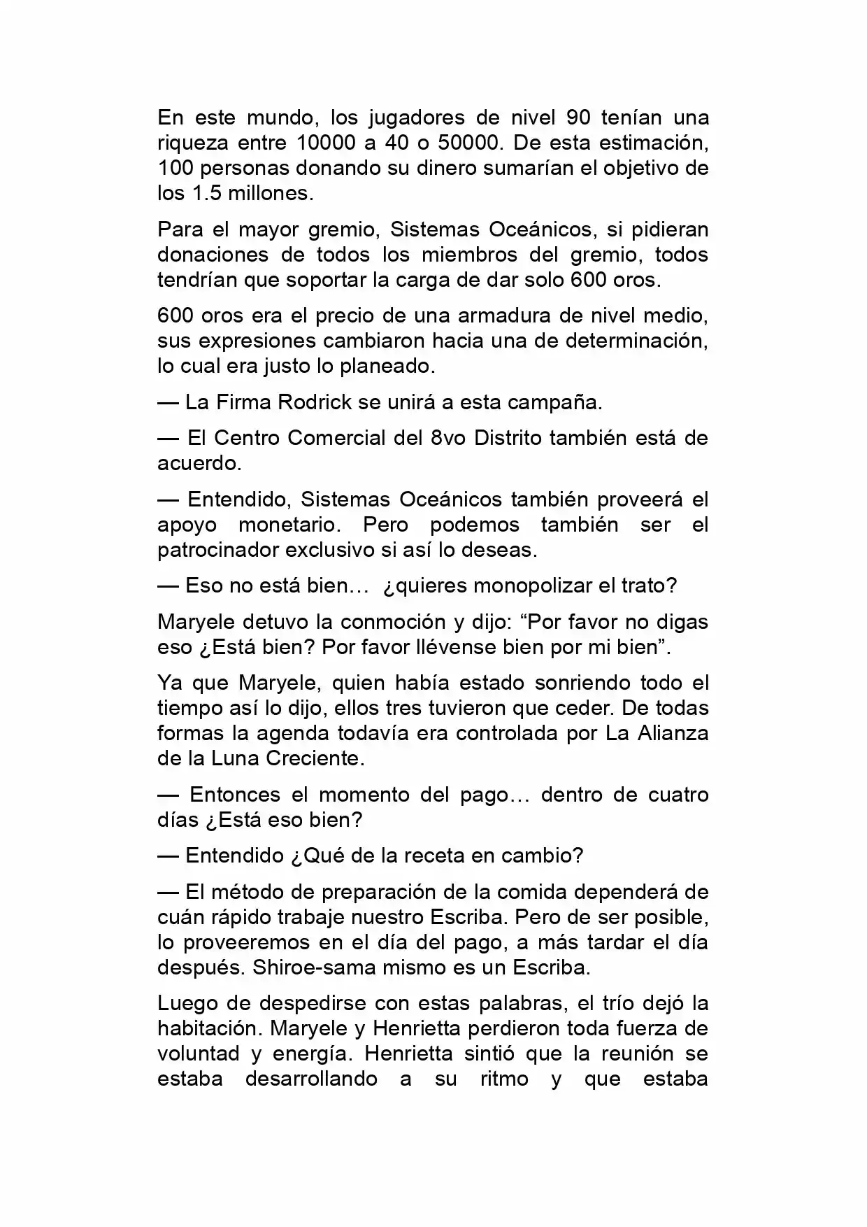 Log Horizon (Novela) - Capítulo 8 - Página 40 - LectorTMOo