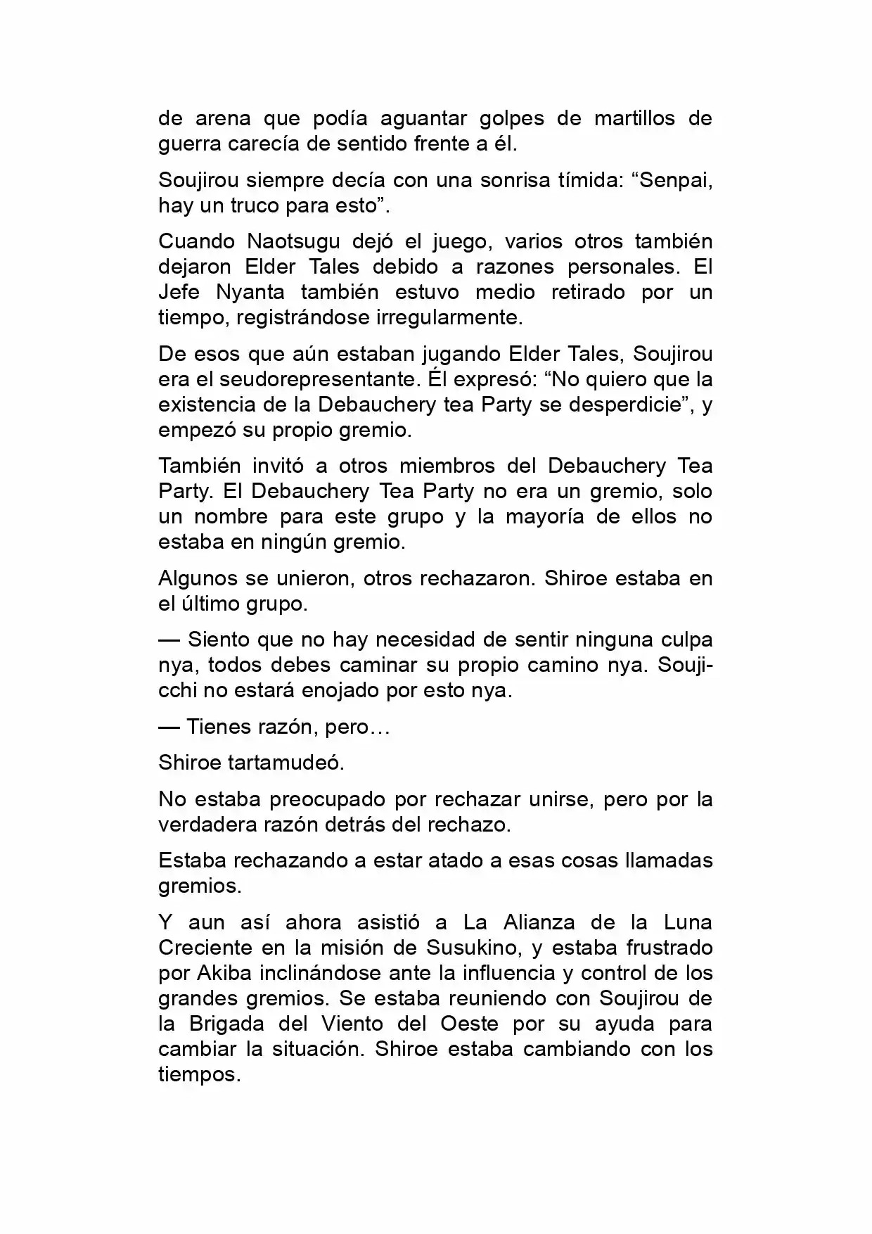 Log Horizon (Novela) - Capítulo 8 - Página 44 - LectorTMOo