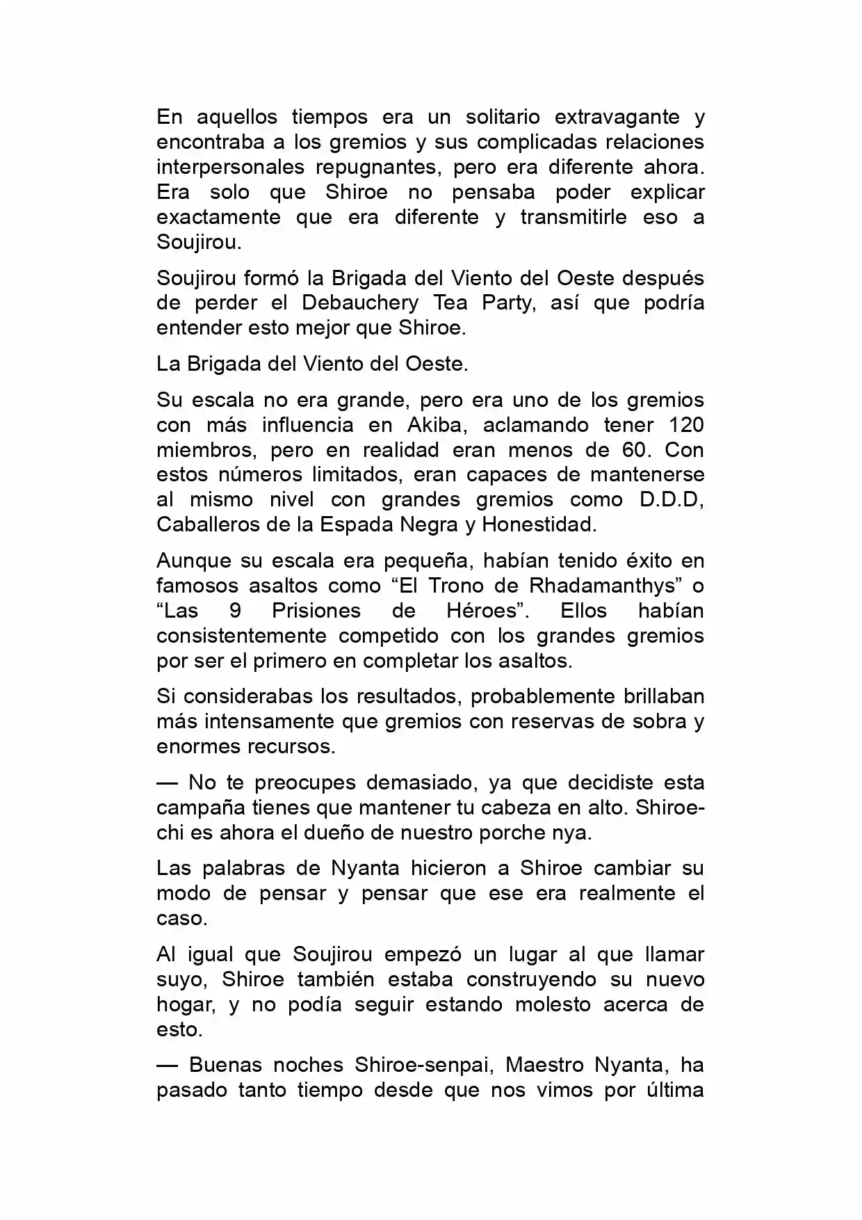 Log Horizon (Novela) - Capítulo 8 - Página 45 - LectorTMOo
