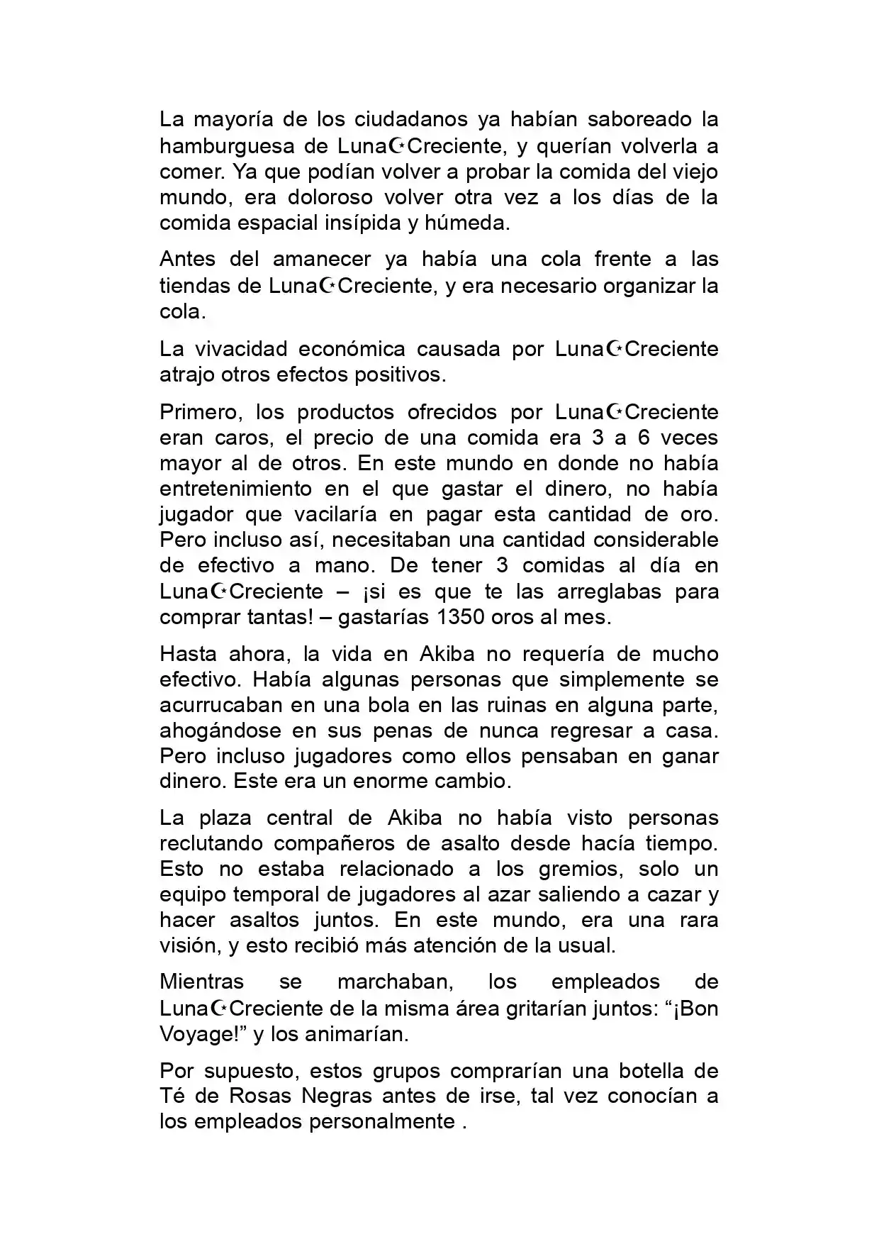 Log Horizon (Novela) - Capítulo 9 - Página 4 - LectorTMOo