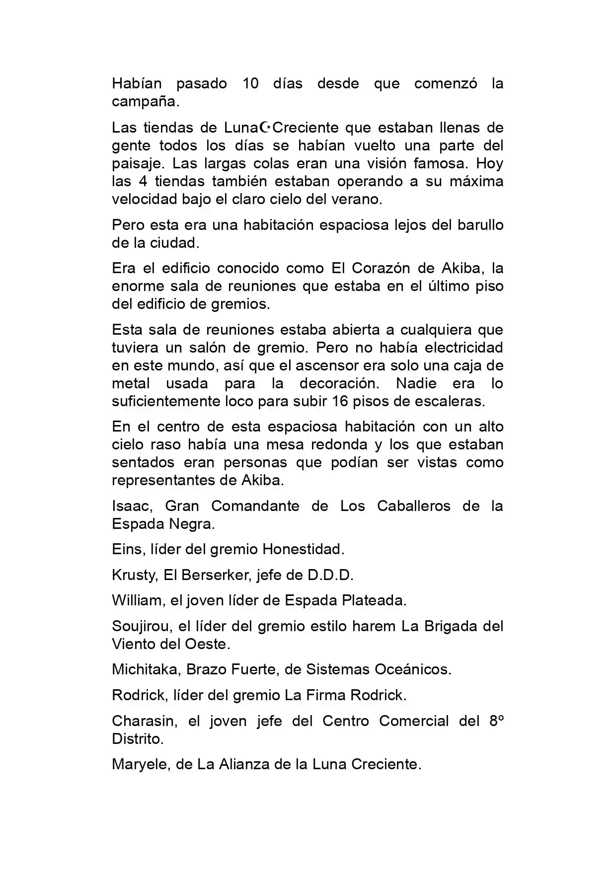 Log Horizon (Novela) - Capítulo 9 - Página 7 - LectorTMOo