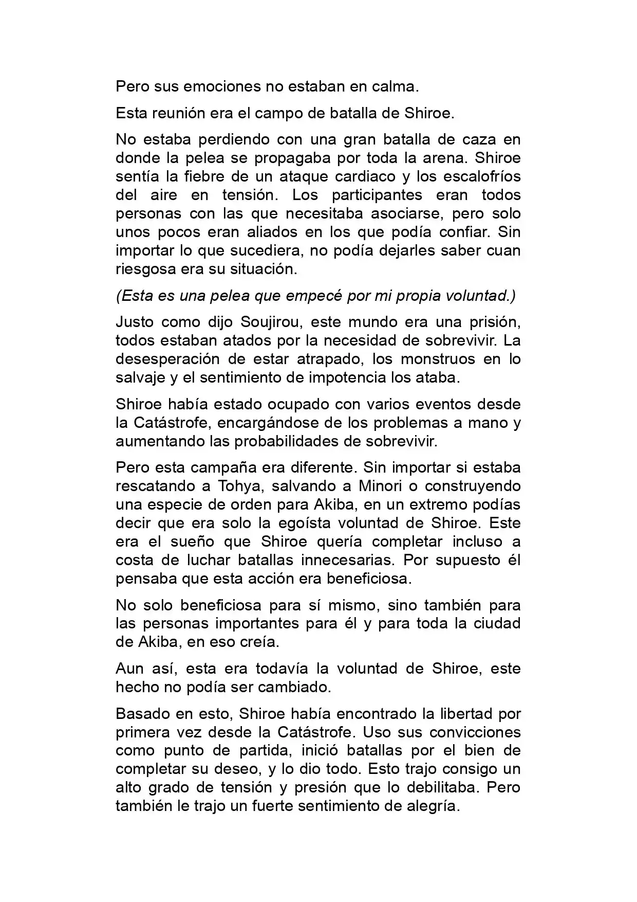 Log Horizon (Novela) - Capítulo 9 - Página 11 - LectorTMOo