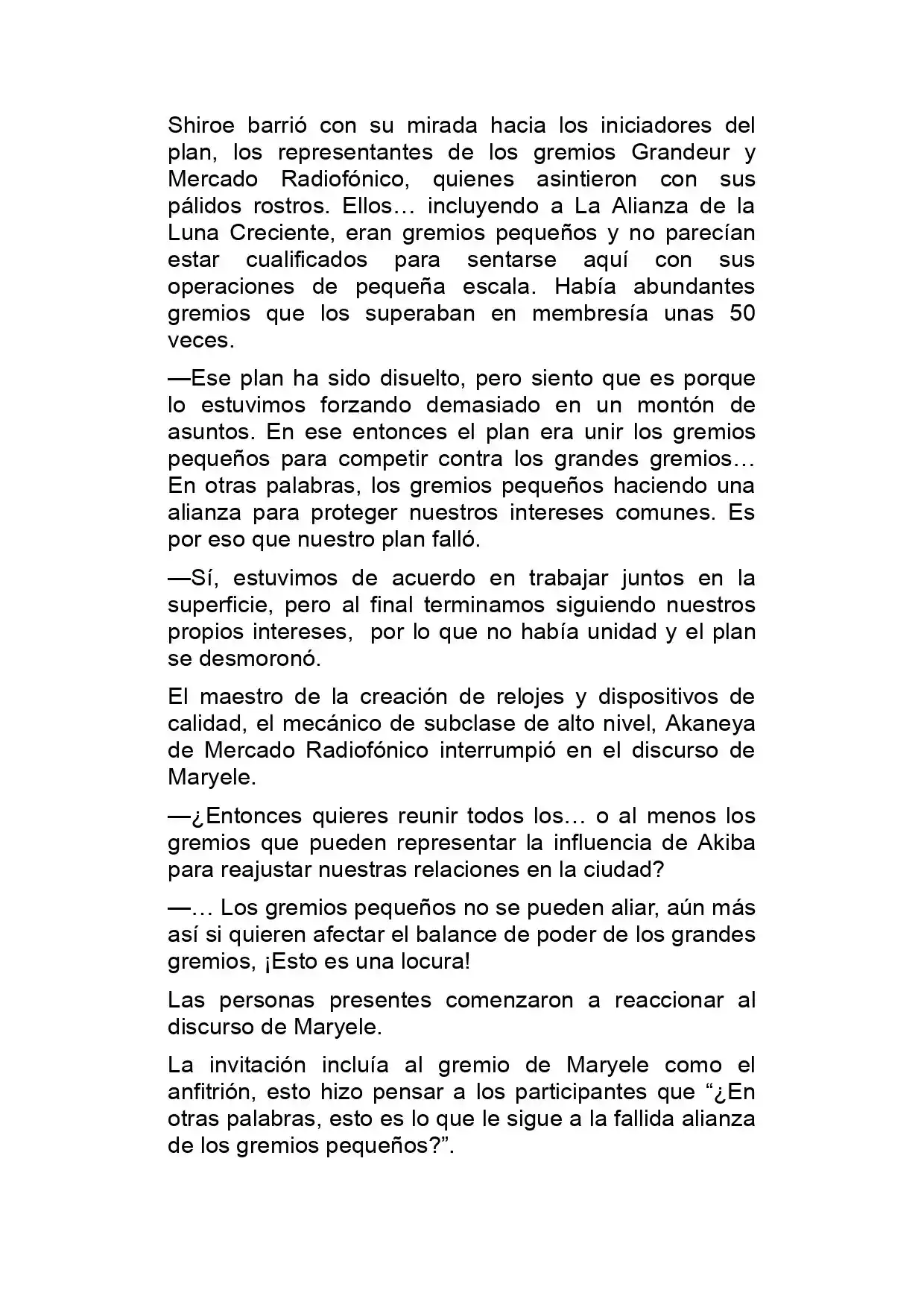 Log Horizon (Novela) - Capítulo 9 - Página 14 - LectorTMOo