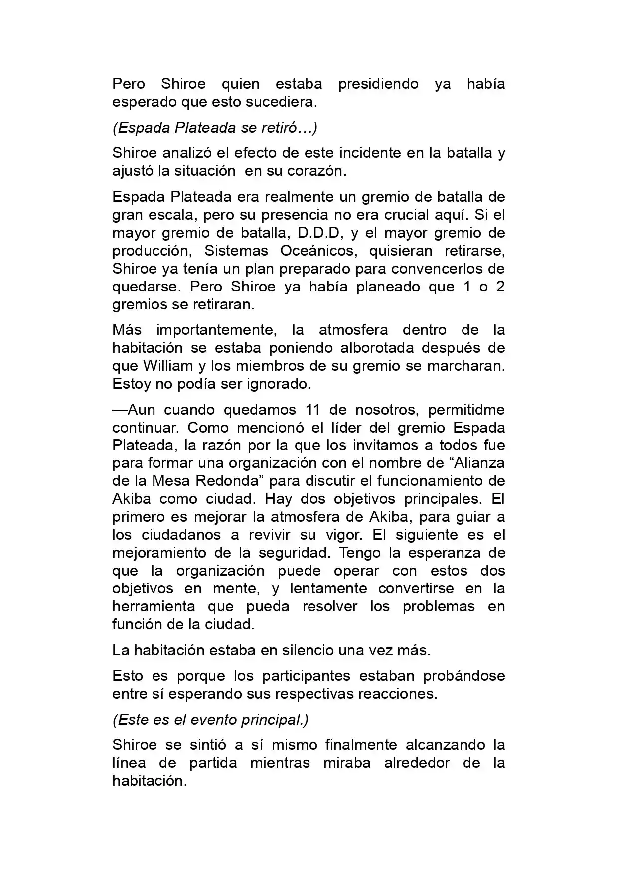 Log Horizon (Novela) - Capítulo 9 - Página 16 - LectorTMOo