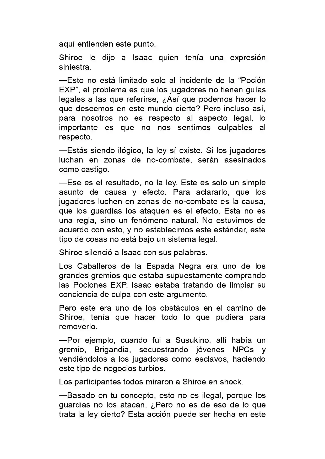 Log Horizon (Novela) - Capítulo 9 - Página 20 - LectorTMOo