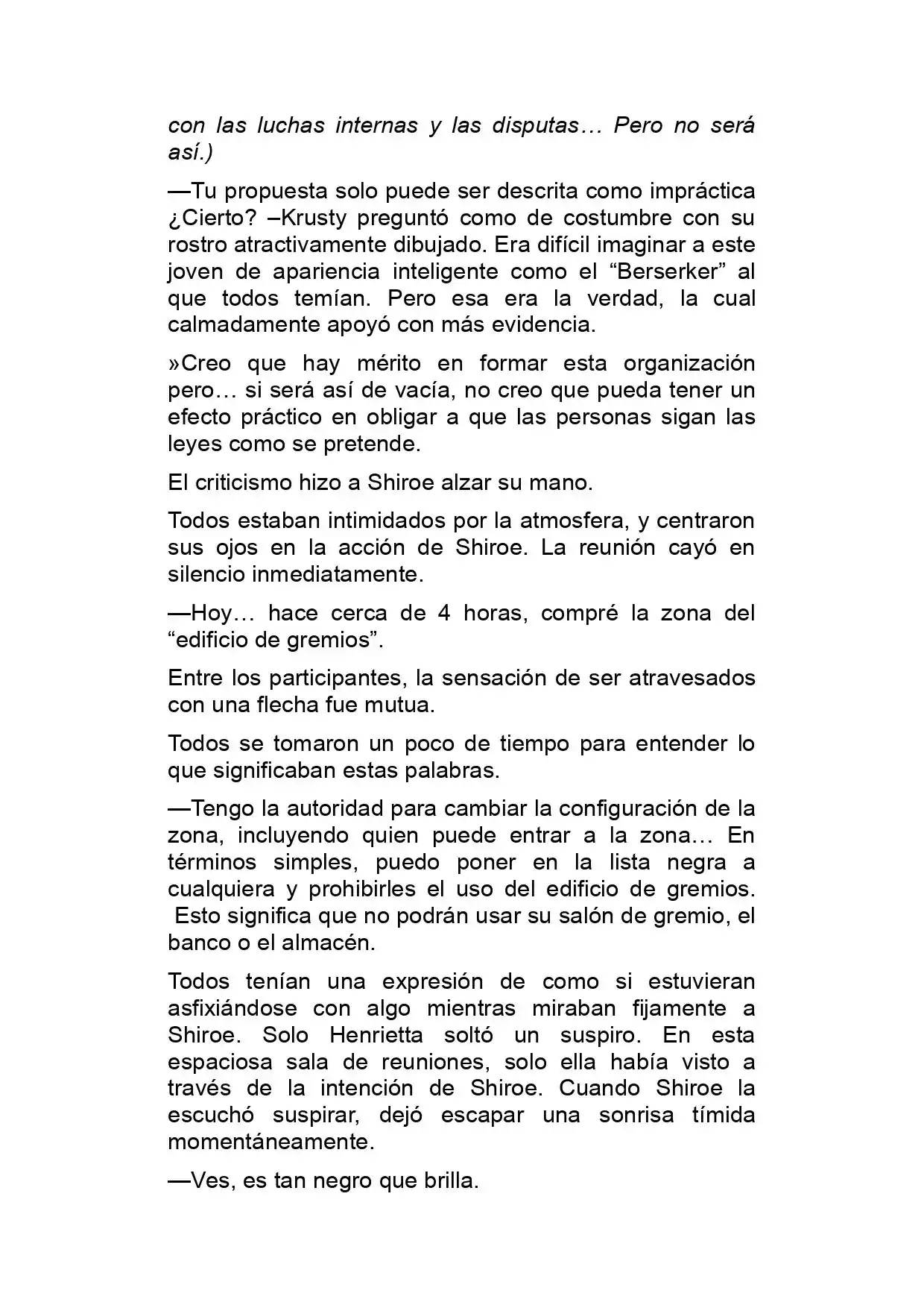 Log Horizon (Novela) - Capítulo 9 - Página 24 - LectorTMOo