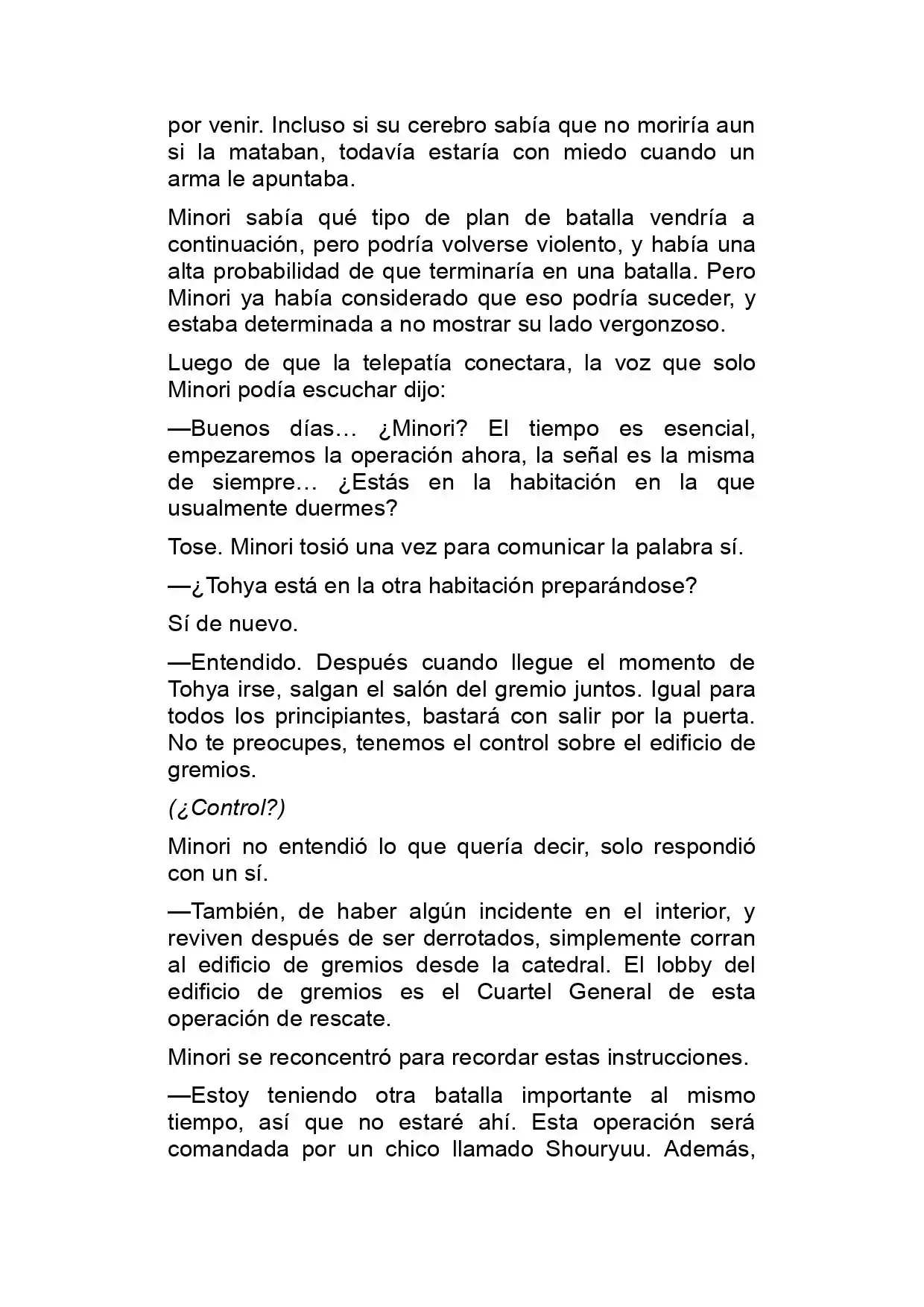 Log Horizon (Novela) - Capítulo 9 - Página 32 - LectorTMOo