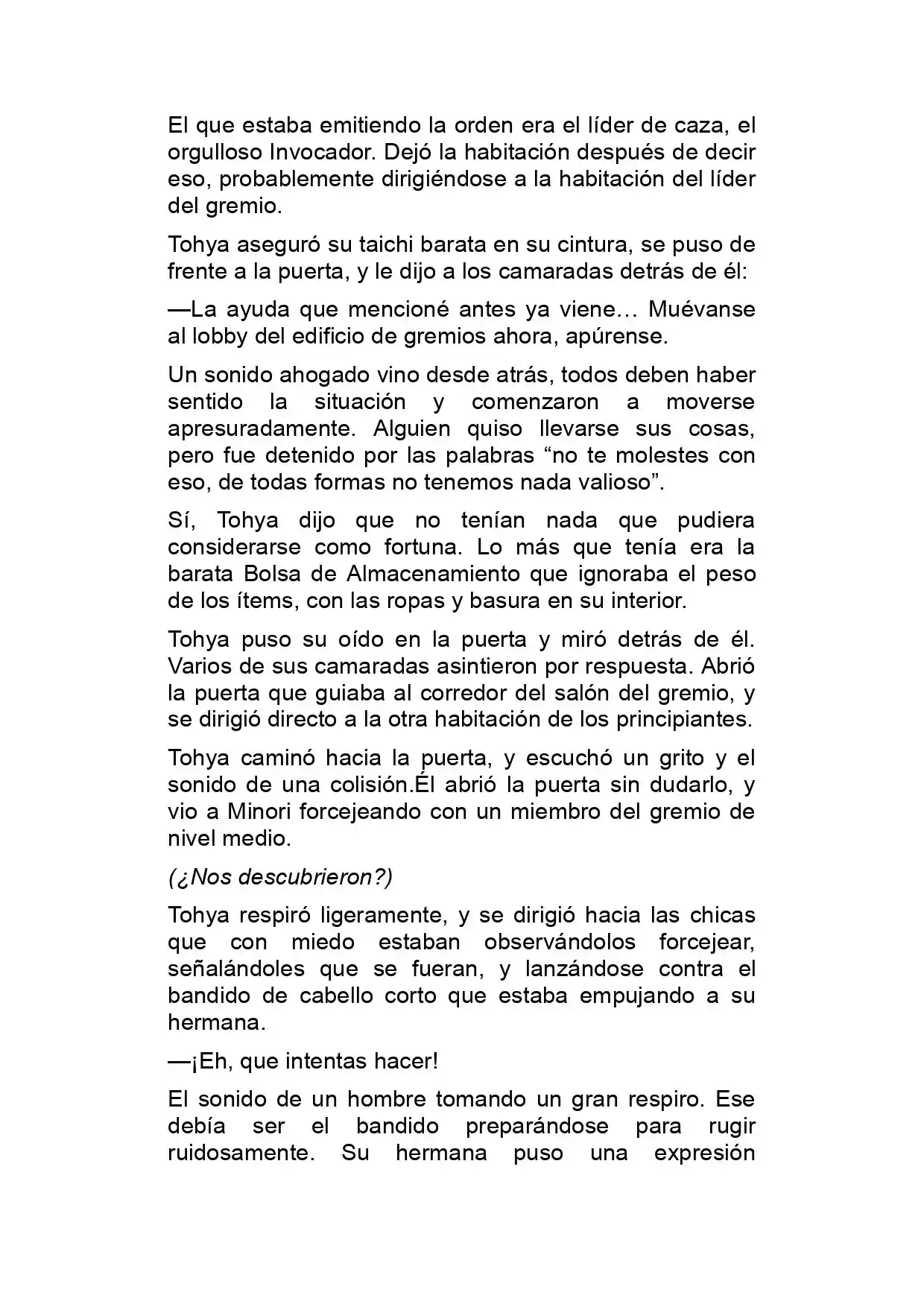 Log Horizon (Novela) - Capítulo 9 - Página 35 - LectorTMOo
