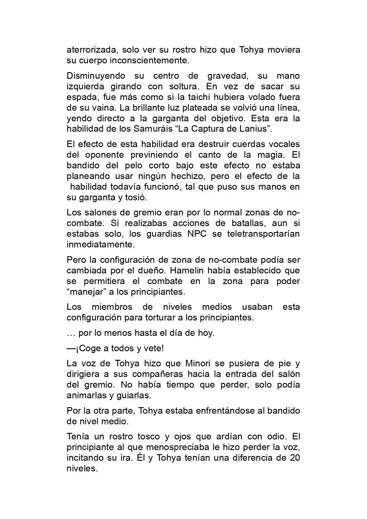 Log Horizon (Novela) - Capítulo 9 - Página 36 - LectorTMOo