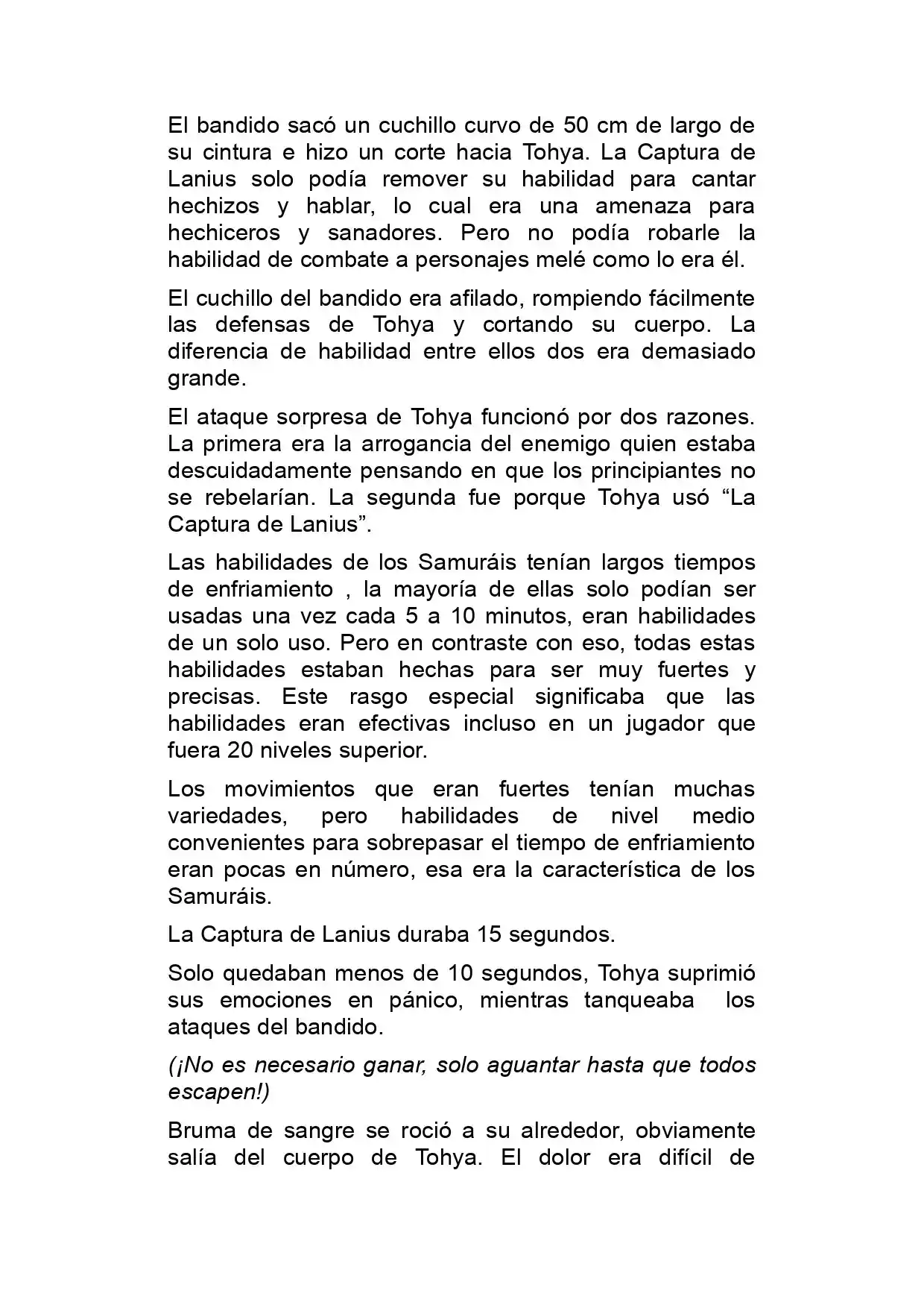 Log Horizon (Novela) - Capítulo 9 - Página 37 - LectorTMOo