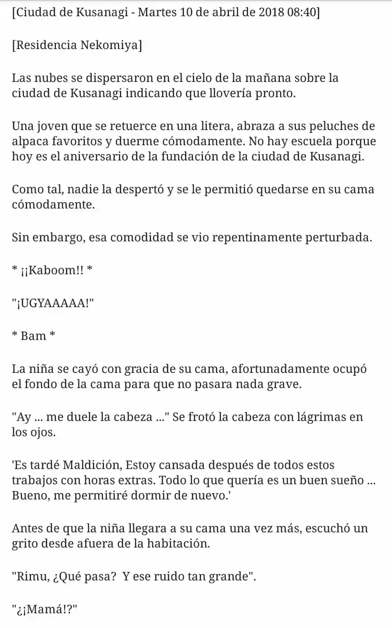 Lolificada ~ Regresando A Los 10 Años (Novela) - Capítulo 1 - Página 1 - LectorTMOo