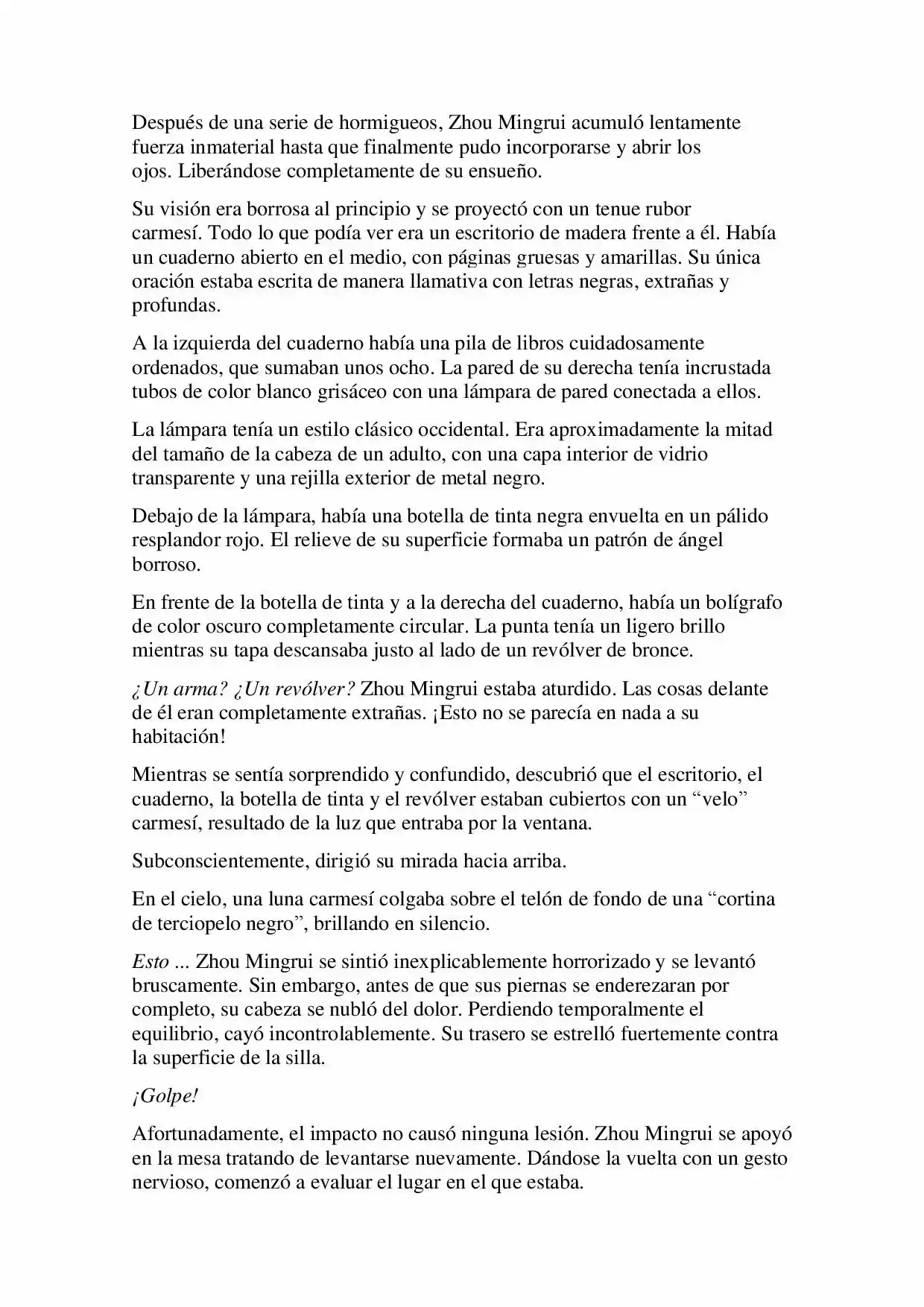 Lord Of The Mysteries (Novela) - Capítulo 1 - Página 2 - LectorTMOo