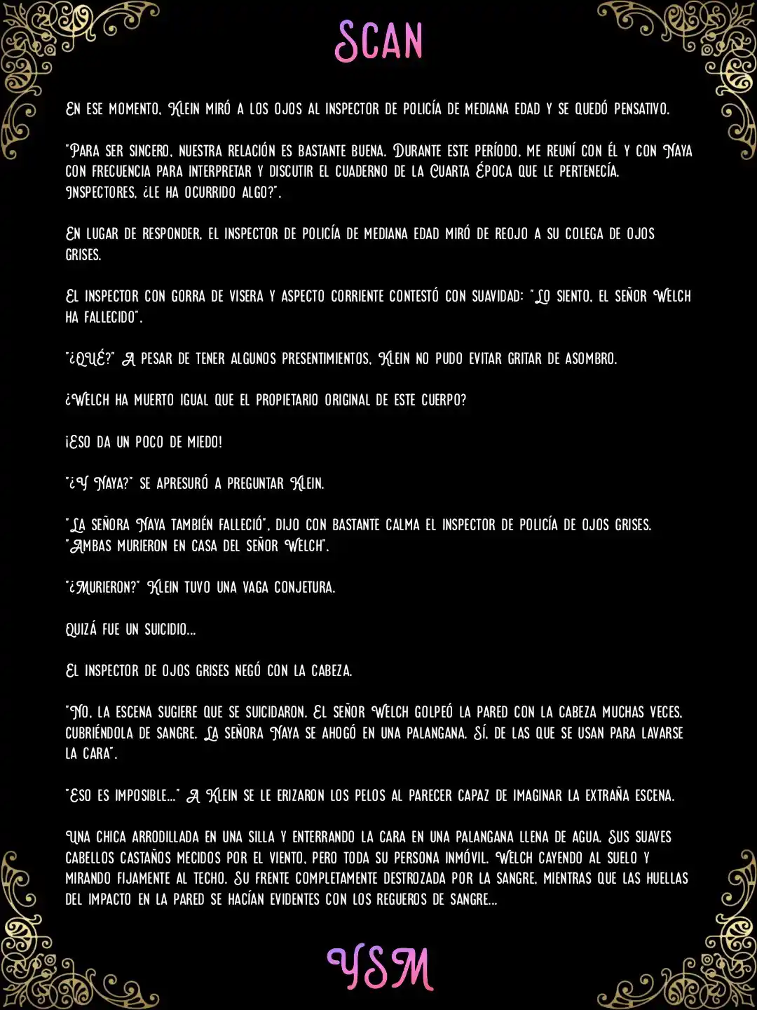 Lord Of The Mysteries (Novela) - Capítulo 10 - Página 6 - LectorTMOo