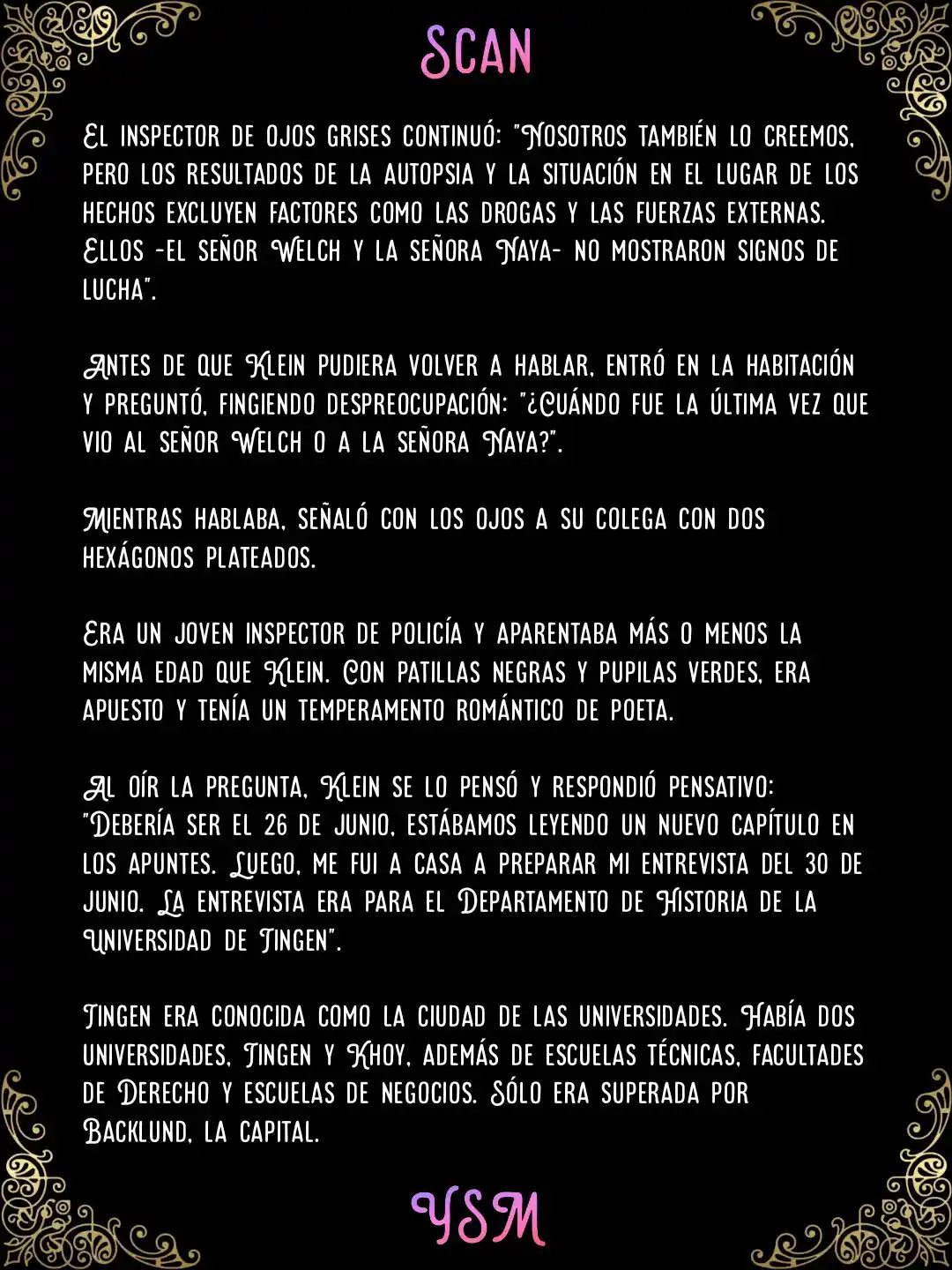 Lord Of The Mysteries (Novela) - Capítulo 10 - Página 7 - LectorTMOo