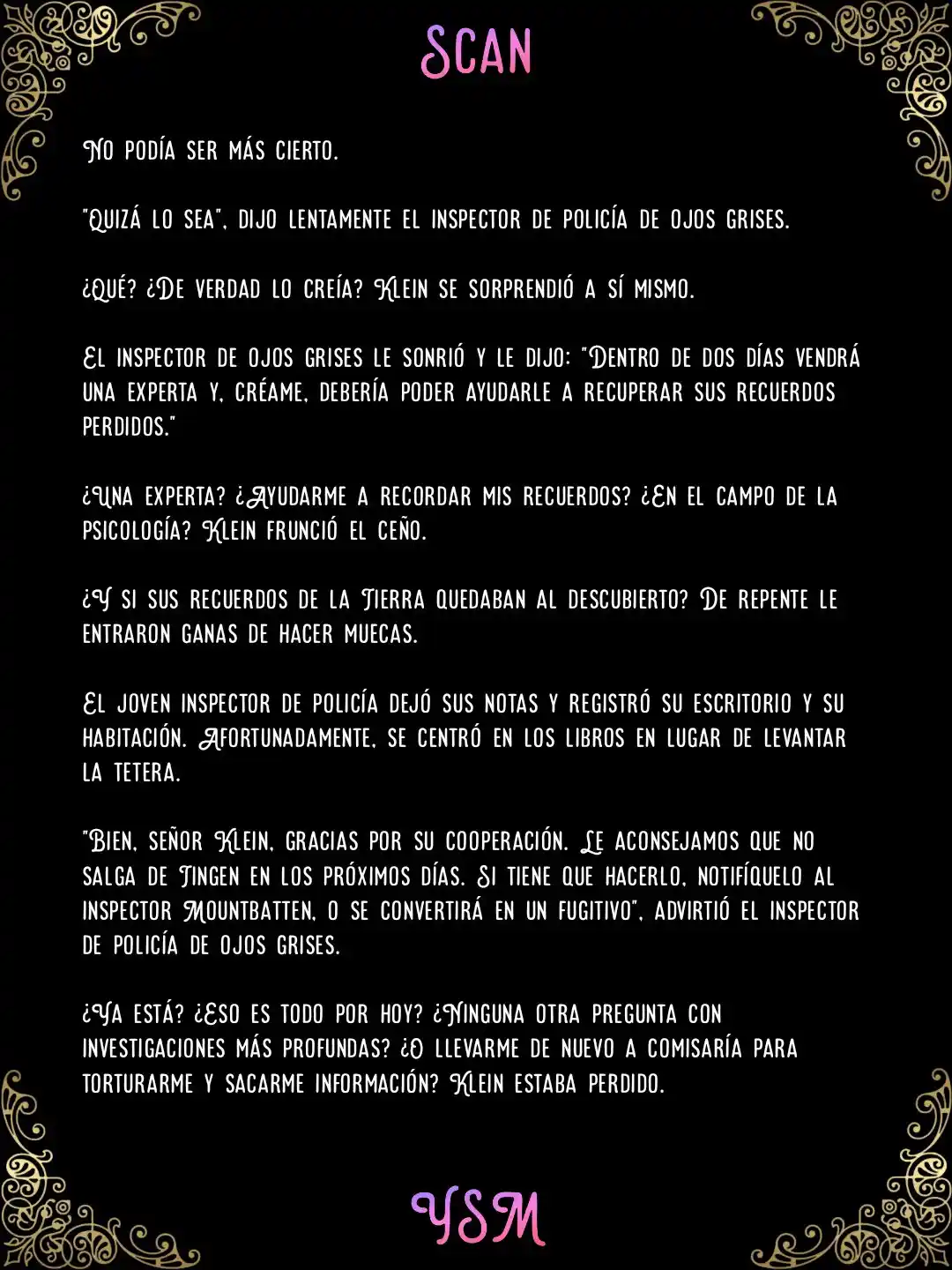 Lord Of The Mysteries (Novela) - Capítulo 10 - Página 10 - LectorTMOo