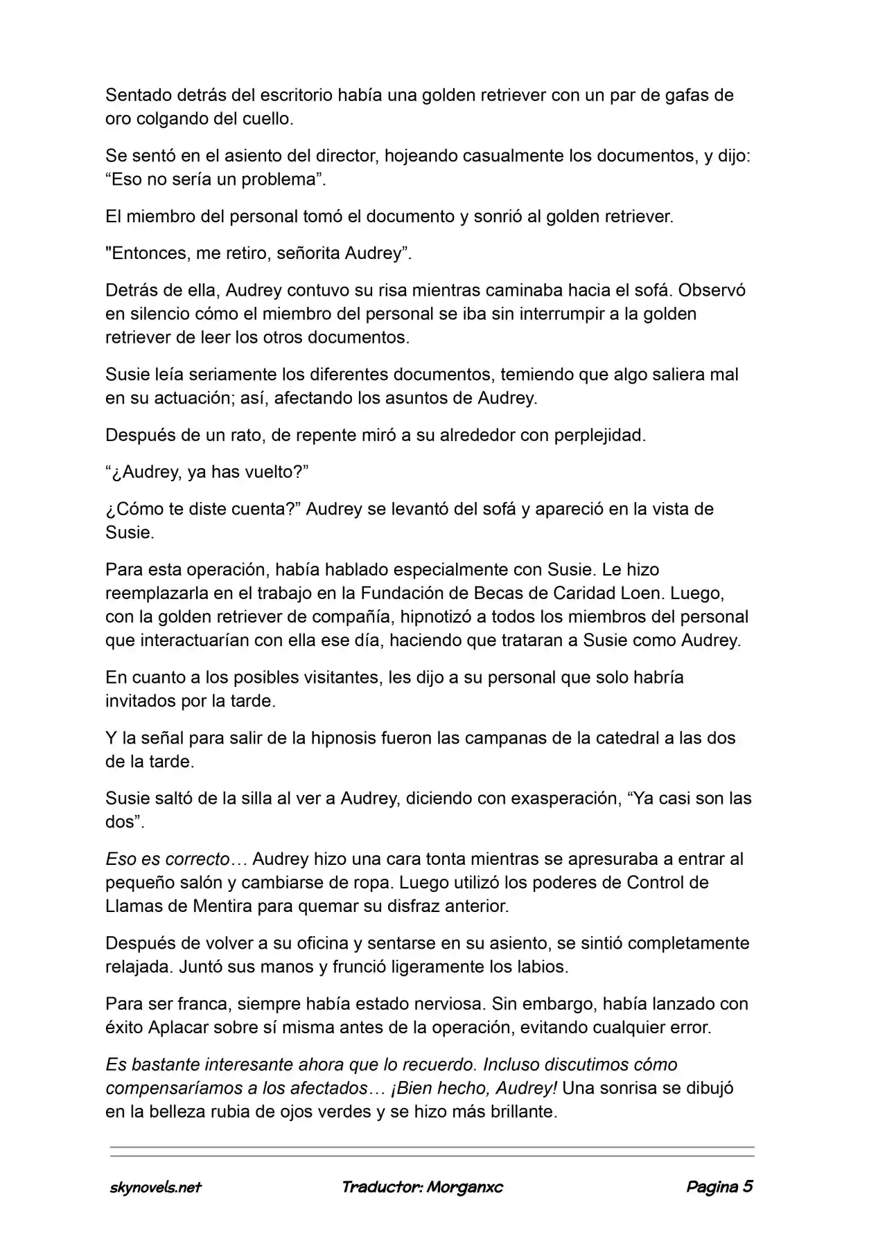 Lord Of The Mysteries (Novela) - Capítulo 1003 - Página 5 - LectorTMOo